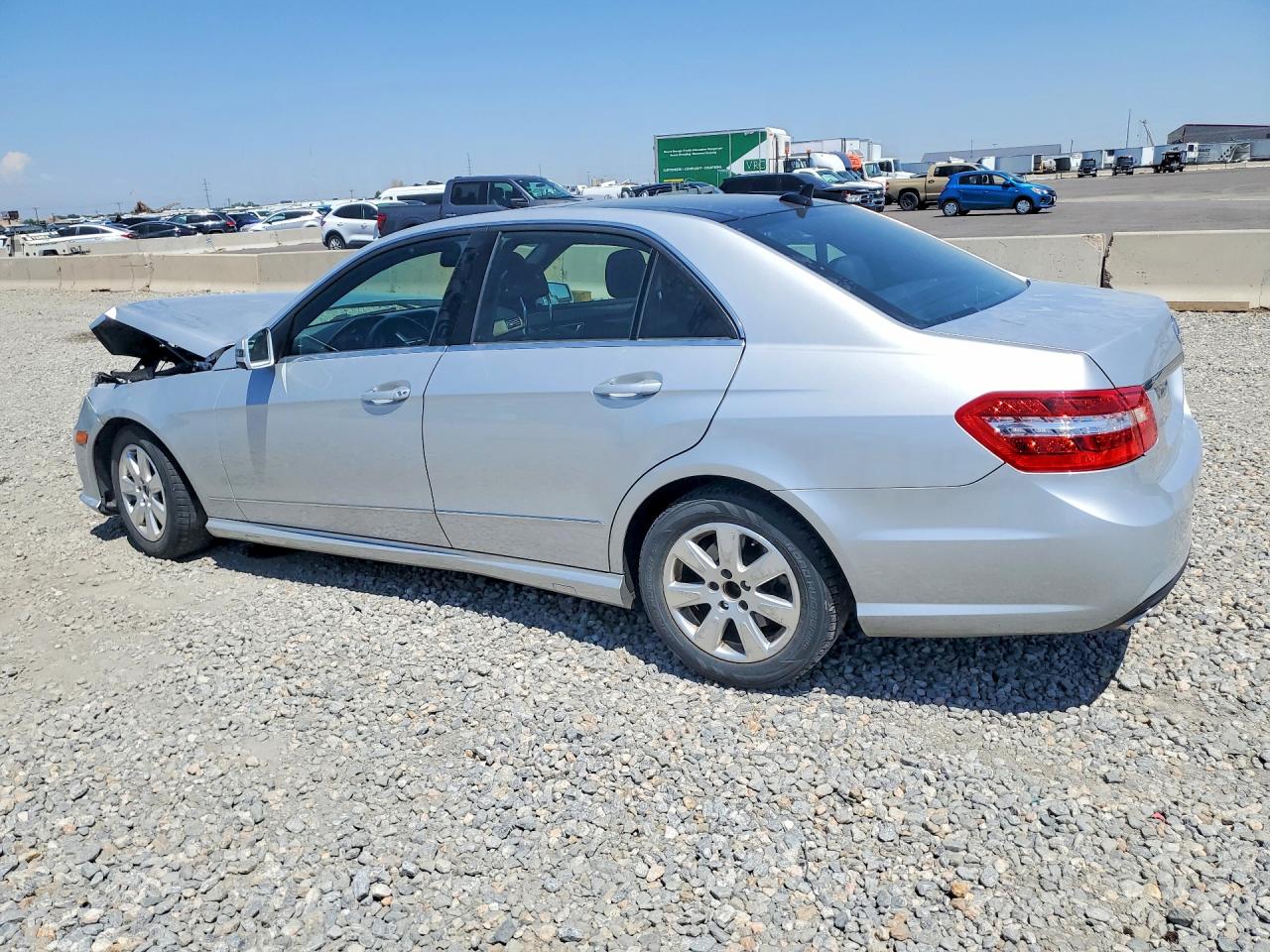 2011 Mercedes-benz E 350 4matic Silver vin: WDDHF8HB1BA392026