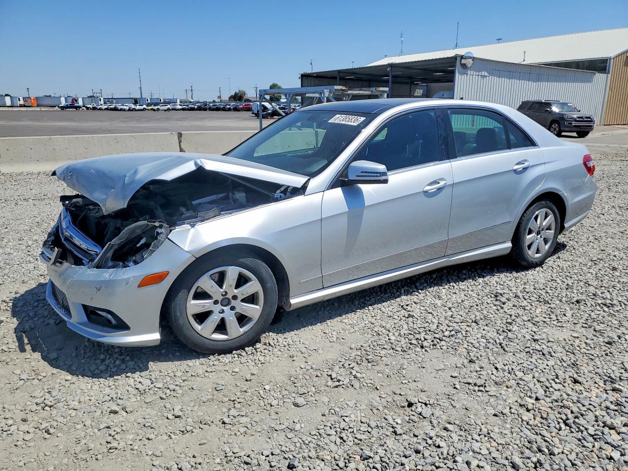 2011 Mercedes-benz E 350 4matic Silver vin: WDDHF8HB1BA392026