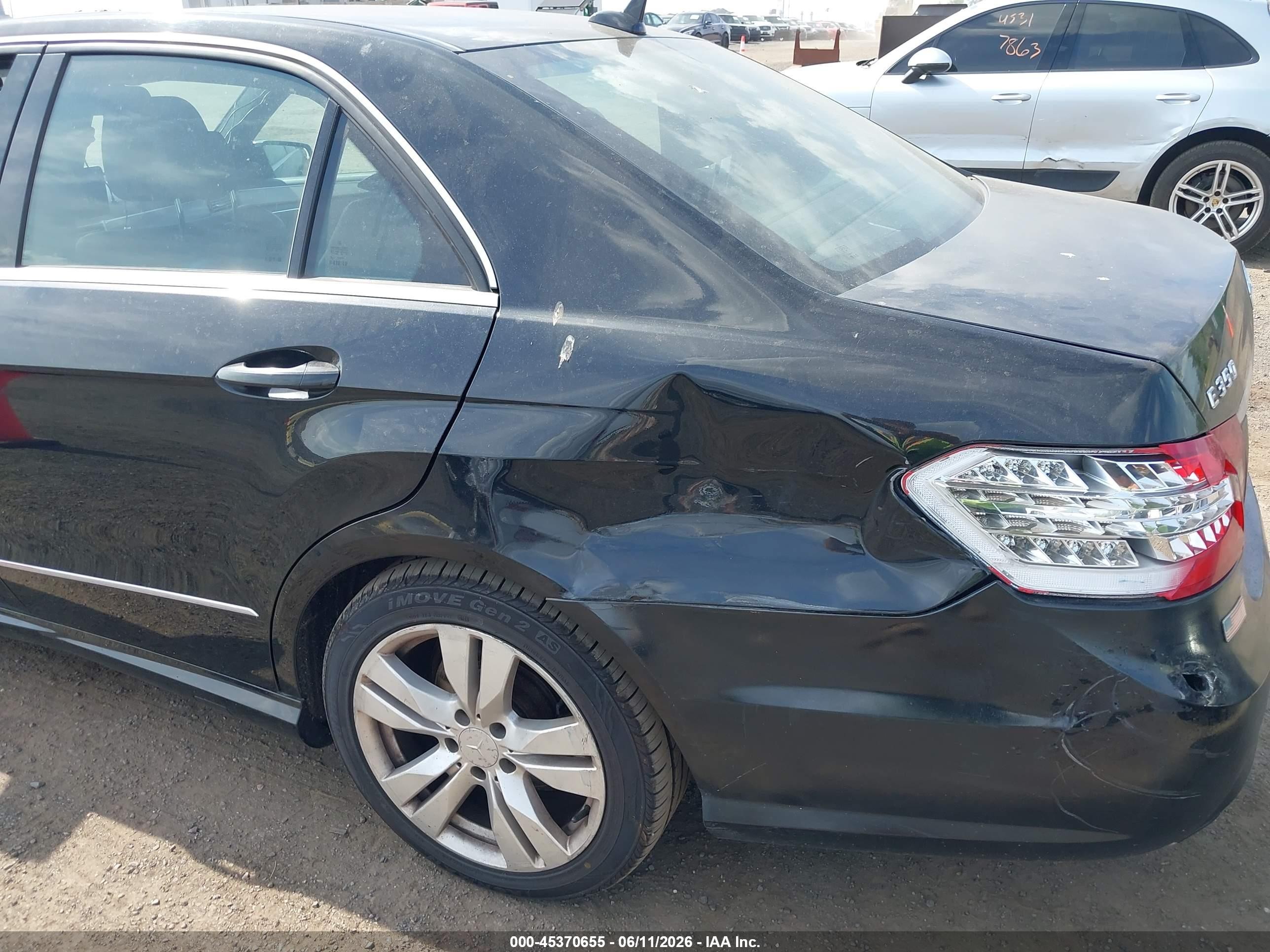 2011 Mercedes-benz E 350 4matic Black vin: WDDHF8HB1BA396173