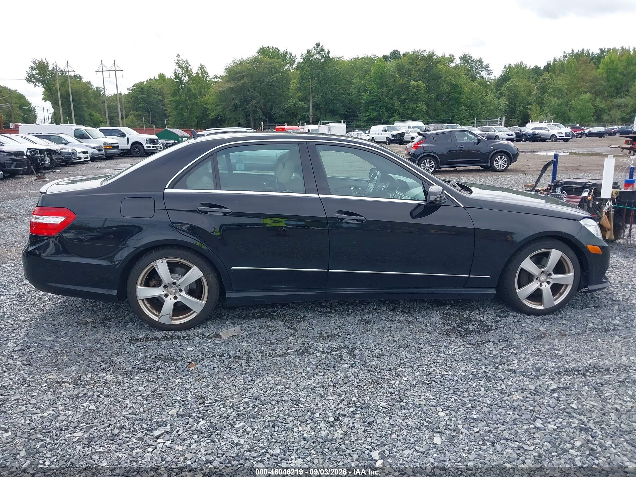 2011 Mercedes-benz E 350 4matic Black vin: WDDHF8HB1BA421542