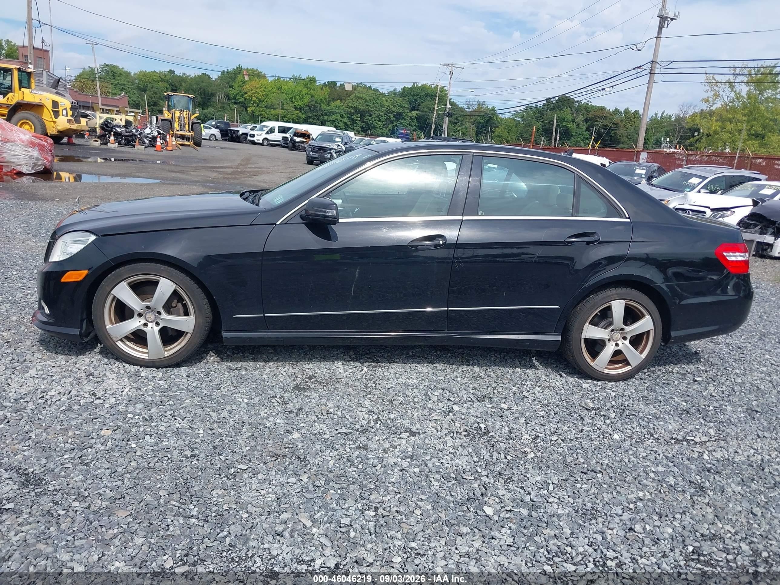 2011 Mercedes-benz E 350 4matic Black vin: WDDHF8HB1BA421542