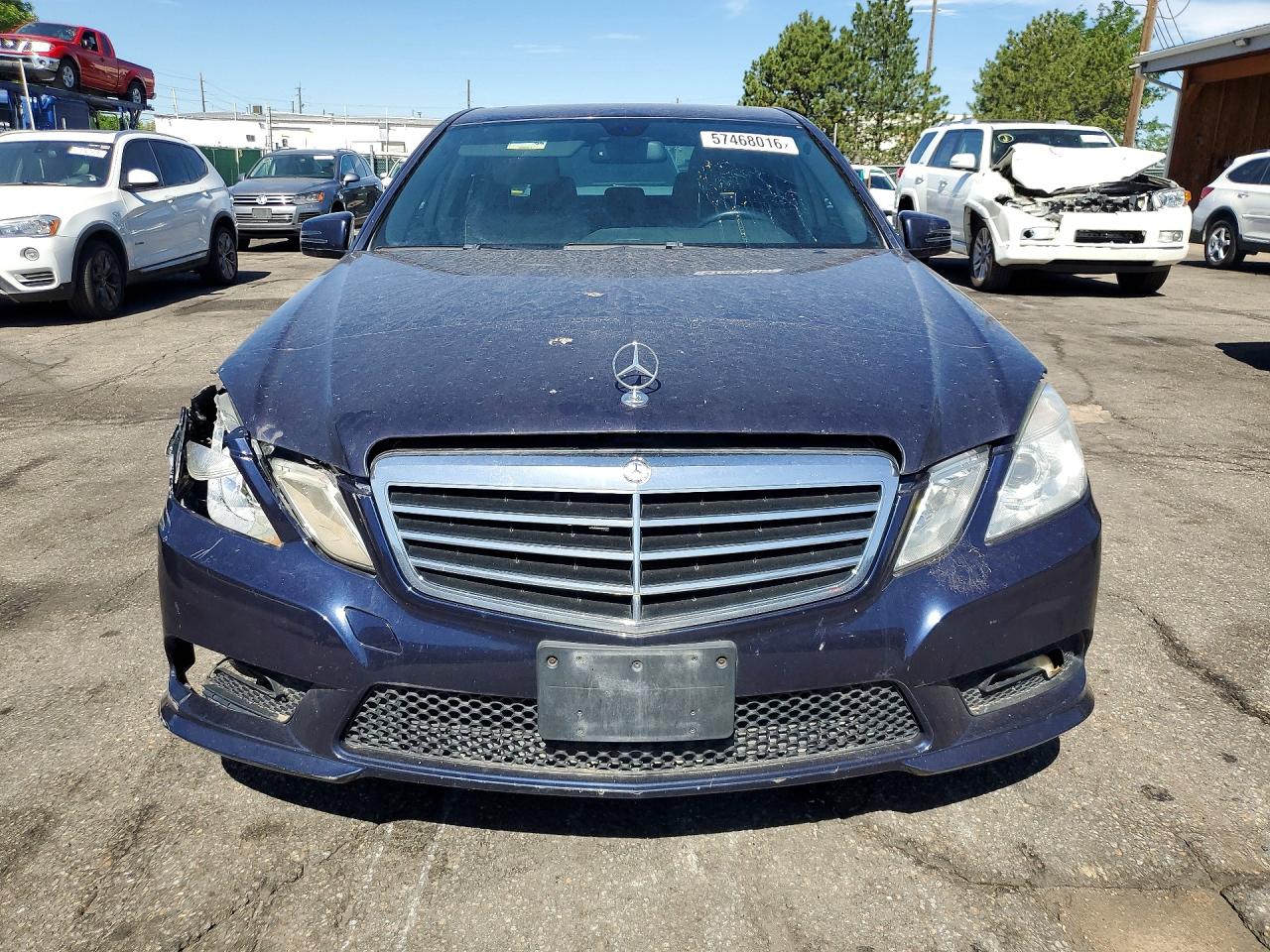 2011 Mercedes-benz E 350 4matic Синий vin: WDDHF8HB1BA486925