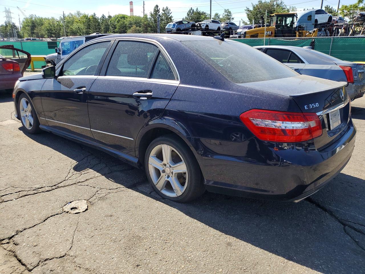 2011 Mercedes-benz E 350 4matic Синий vin: WDDHF8HB1BA486925