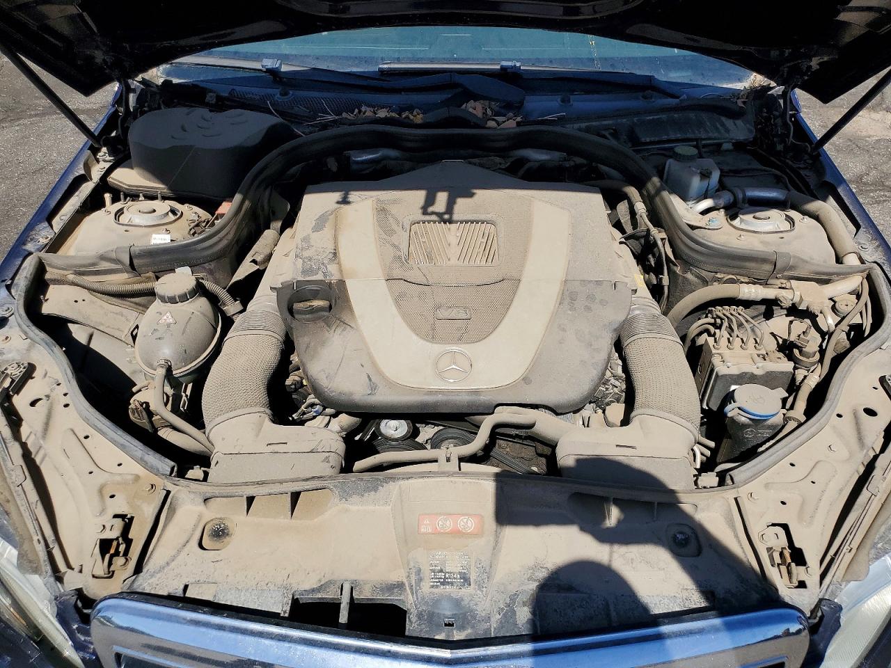 2011 Mercedes-benz E 350 4matic Синий vin: WDDHF8HB1BA486925