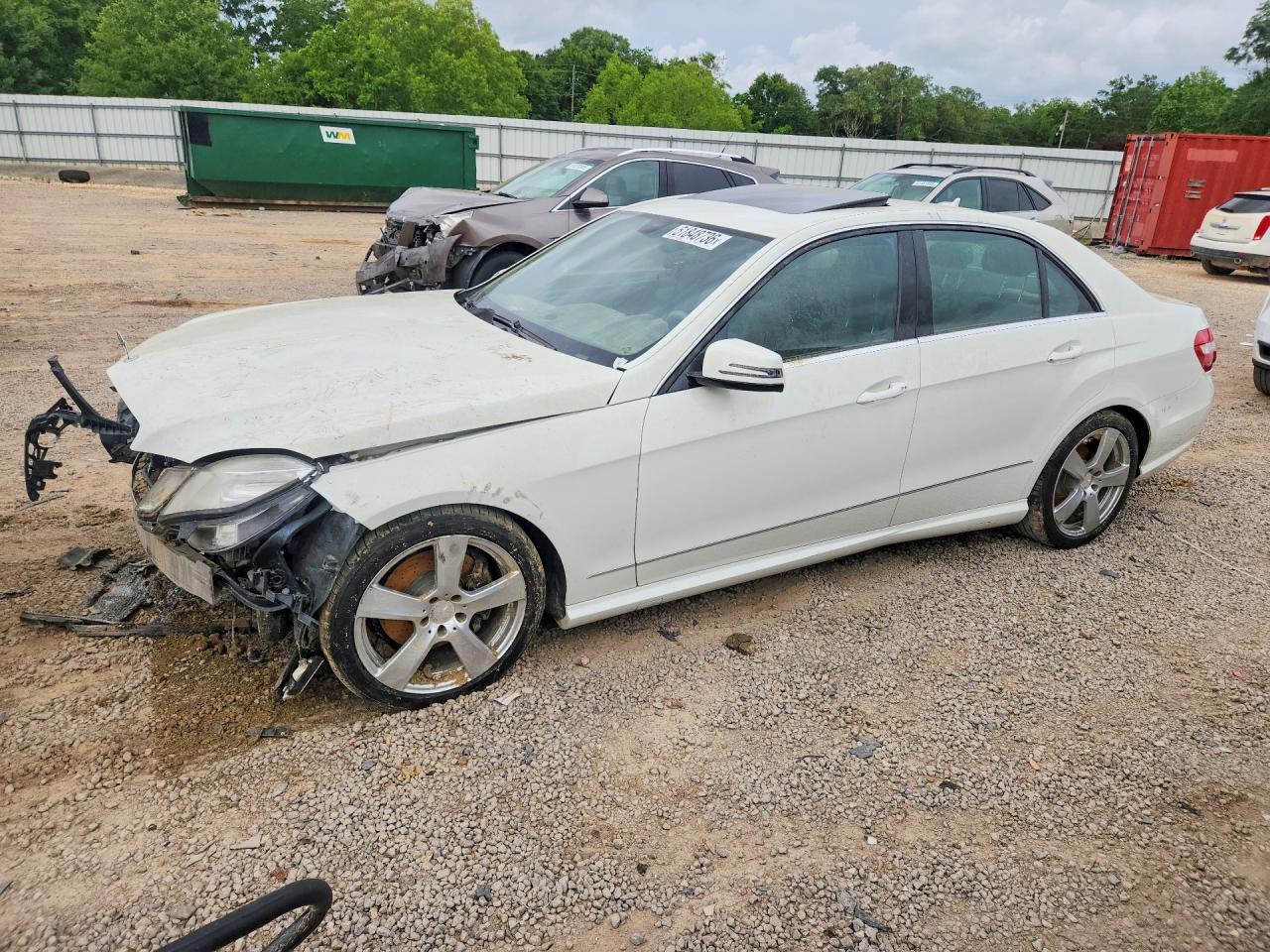 2010 Mercedes-benz E 350 4matic White vin: WDDHF8HB2AA055475