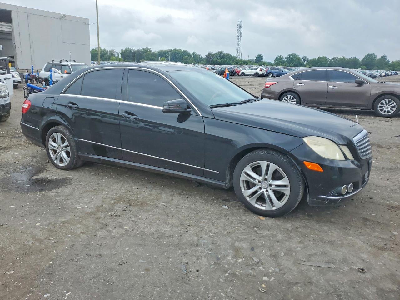 2010 Mercedes-benz E 350 4matic Черный vin: WDDHF8HB2AA098035