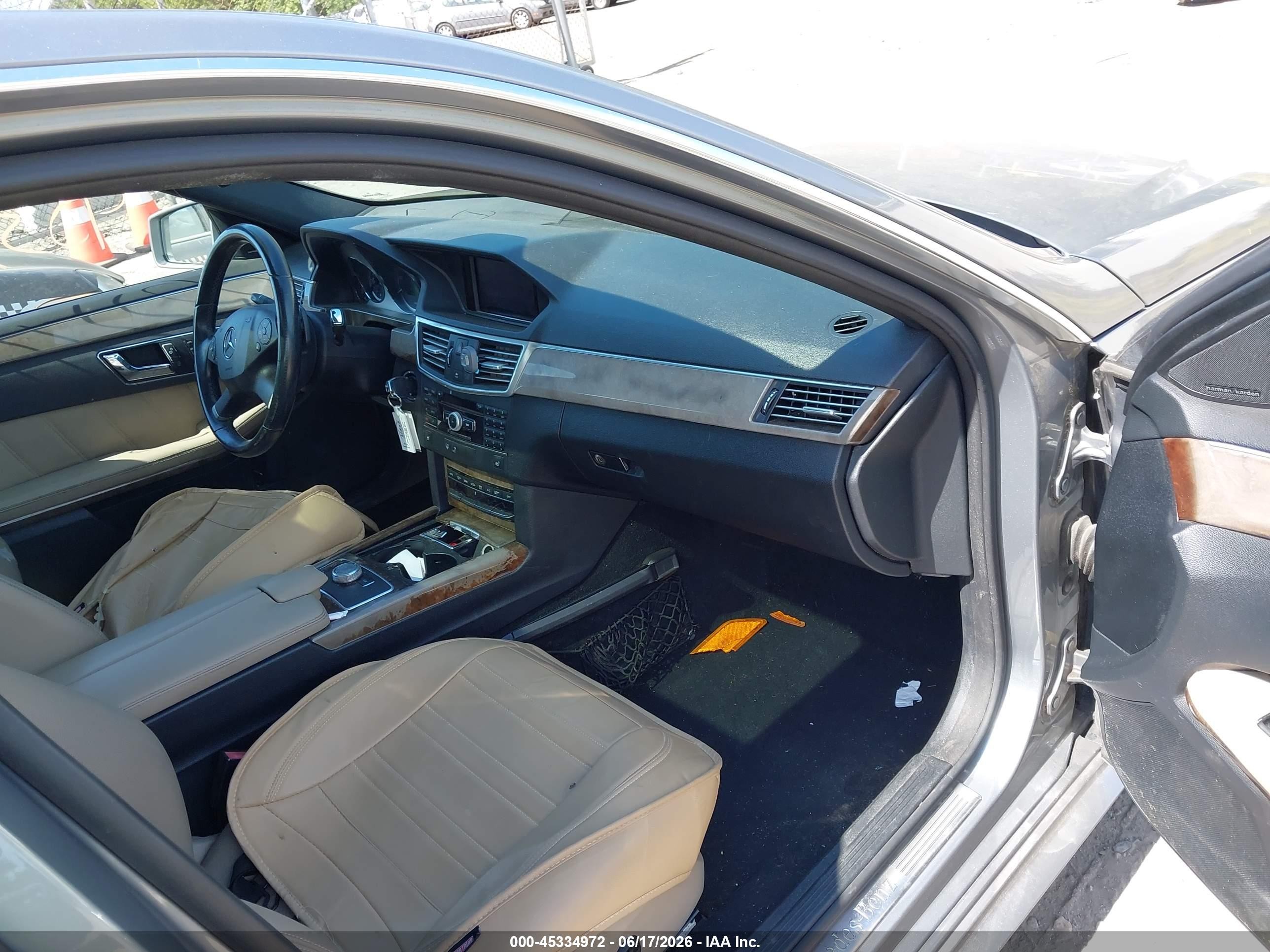 2010 Mercedes-benz E 350 4matic Gray vin: WDDHF8HB2AA139375