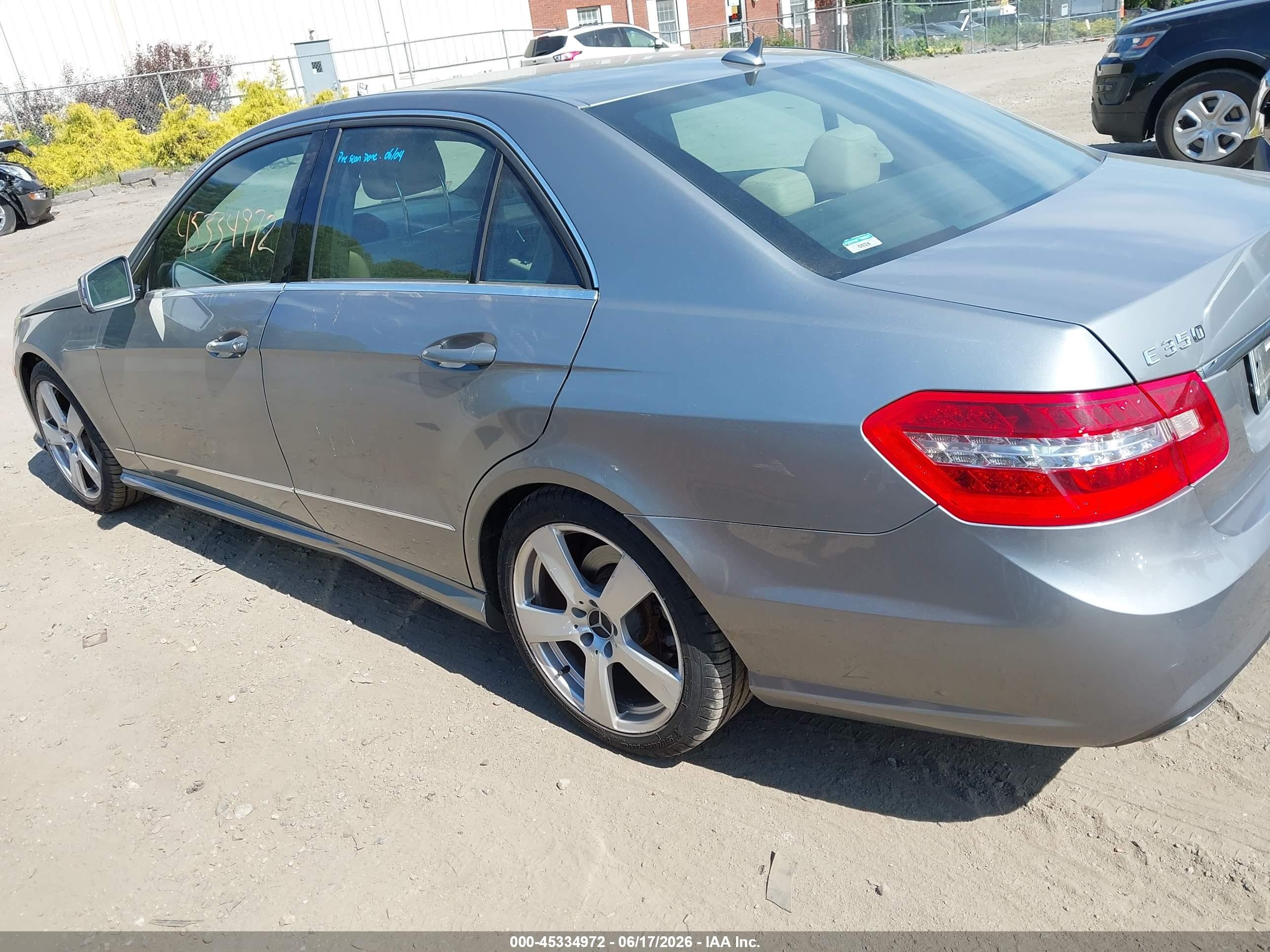 2010 Mercedes-benz E 350 4matic Gray vin: WDDHF8HB2AA139375
