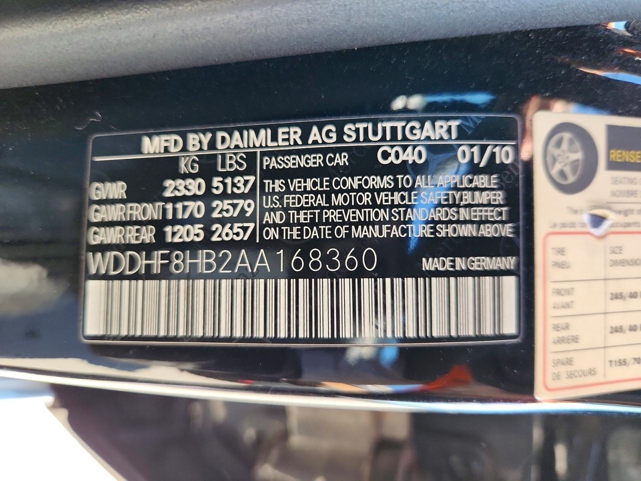 2010 Mercedes-benz E 350 4matic Black vin: WDDHF8HB2AA168360