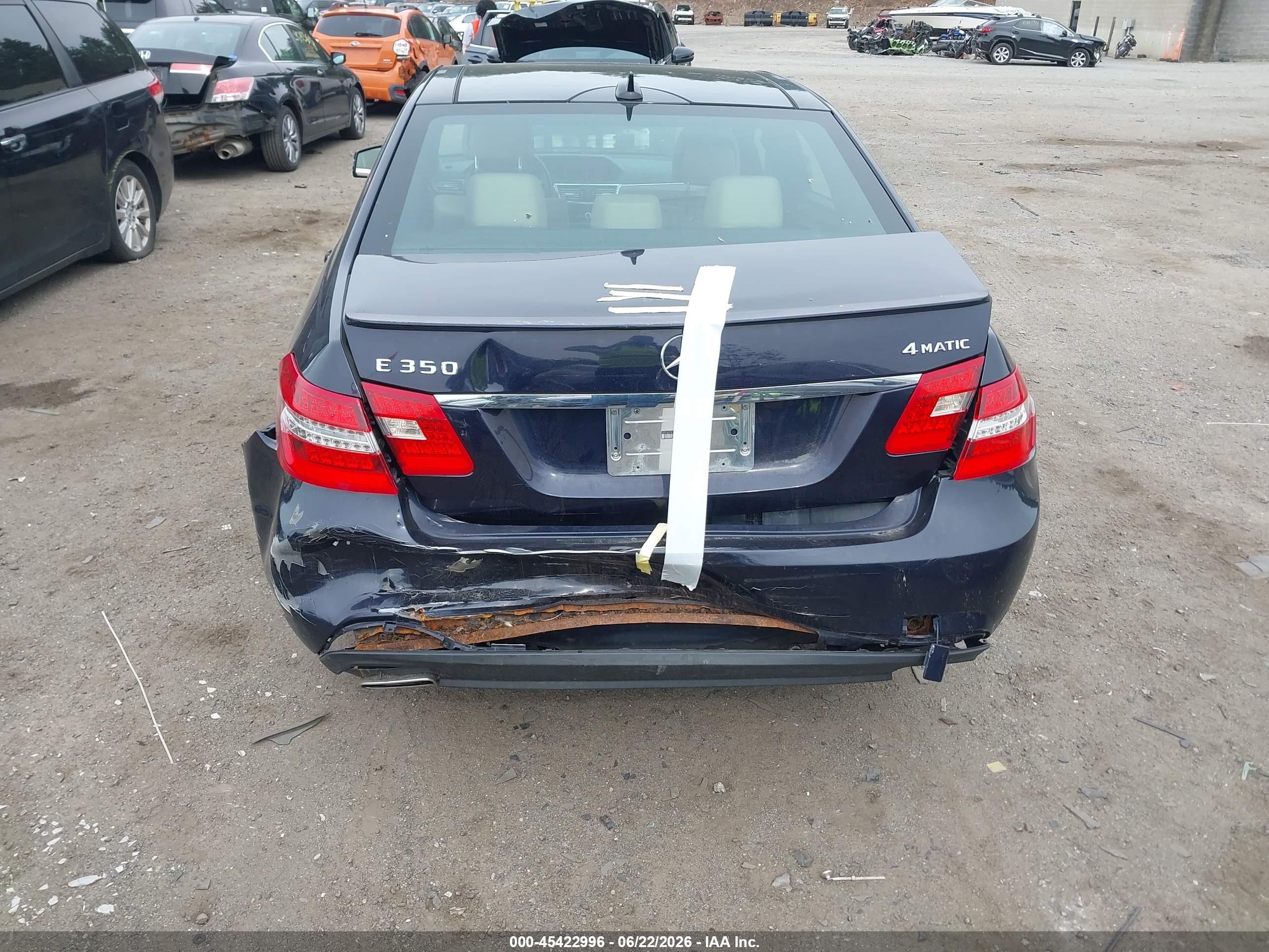 2011 Mercedes-benz E 350 4matic Черный vin: WDDHF8HB2BA355406