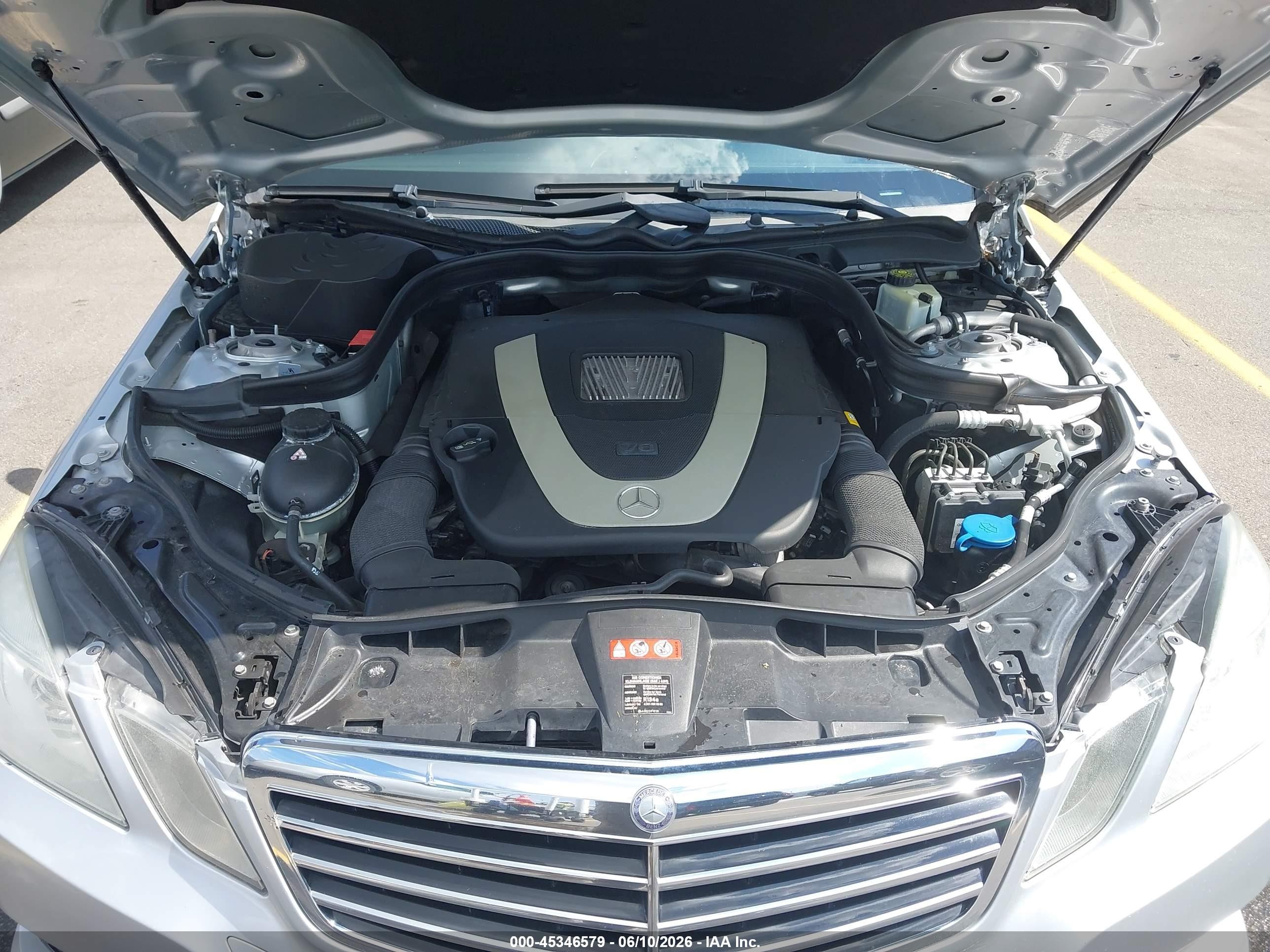 2011 Mercedes-benz E 350 4matic Silver vin: WDDHF8HB2BA430072