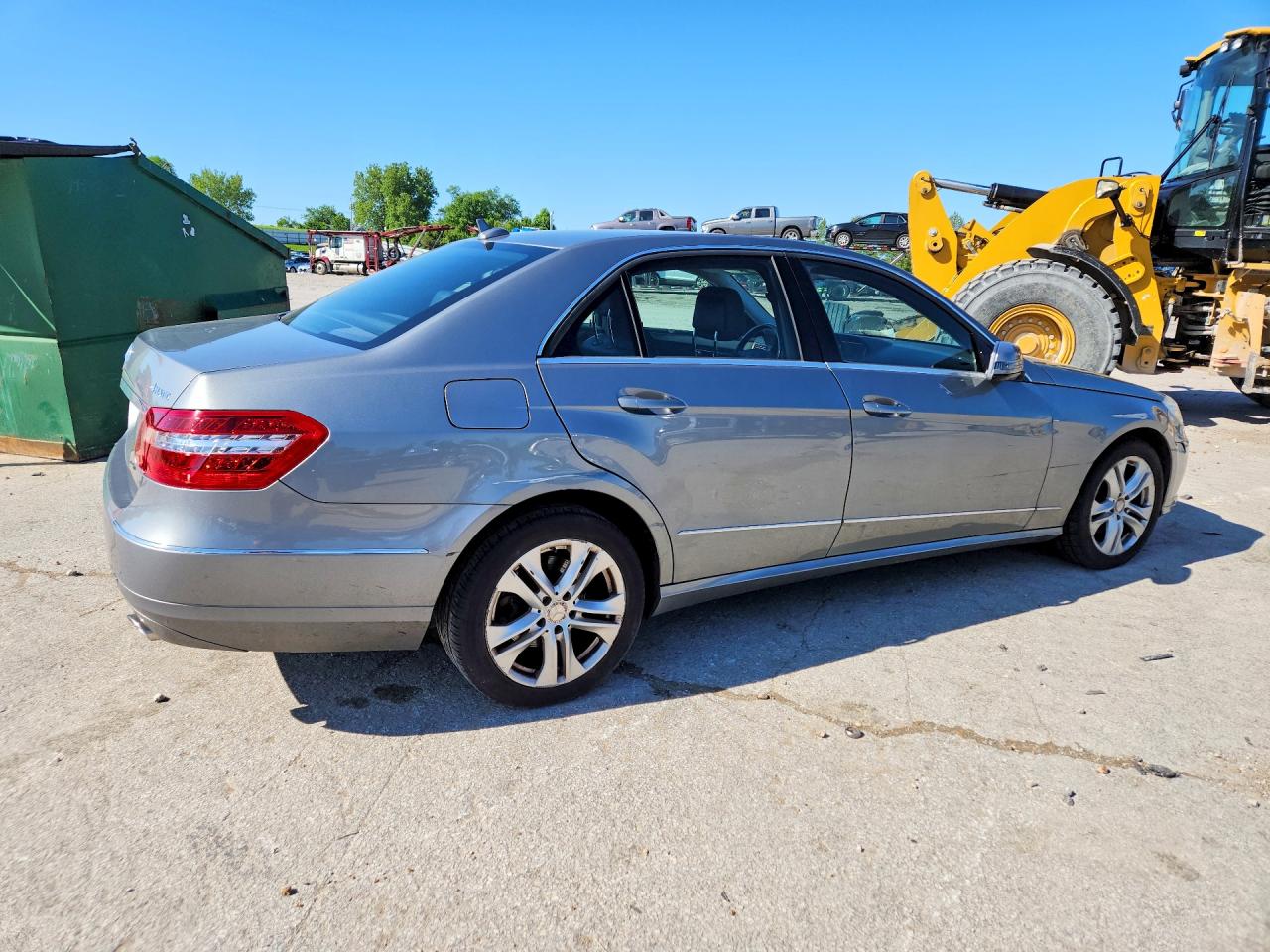 2011 Mercedes-benz E 350 4matic Silver vin: WDDHF8HB2BA431335