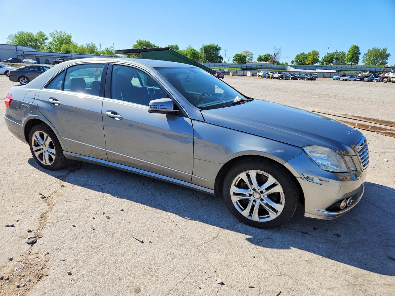2011 Mercedes-benz E 350 4matic Silver vin: WDDHF8HB2BA431335