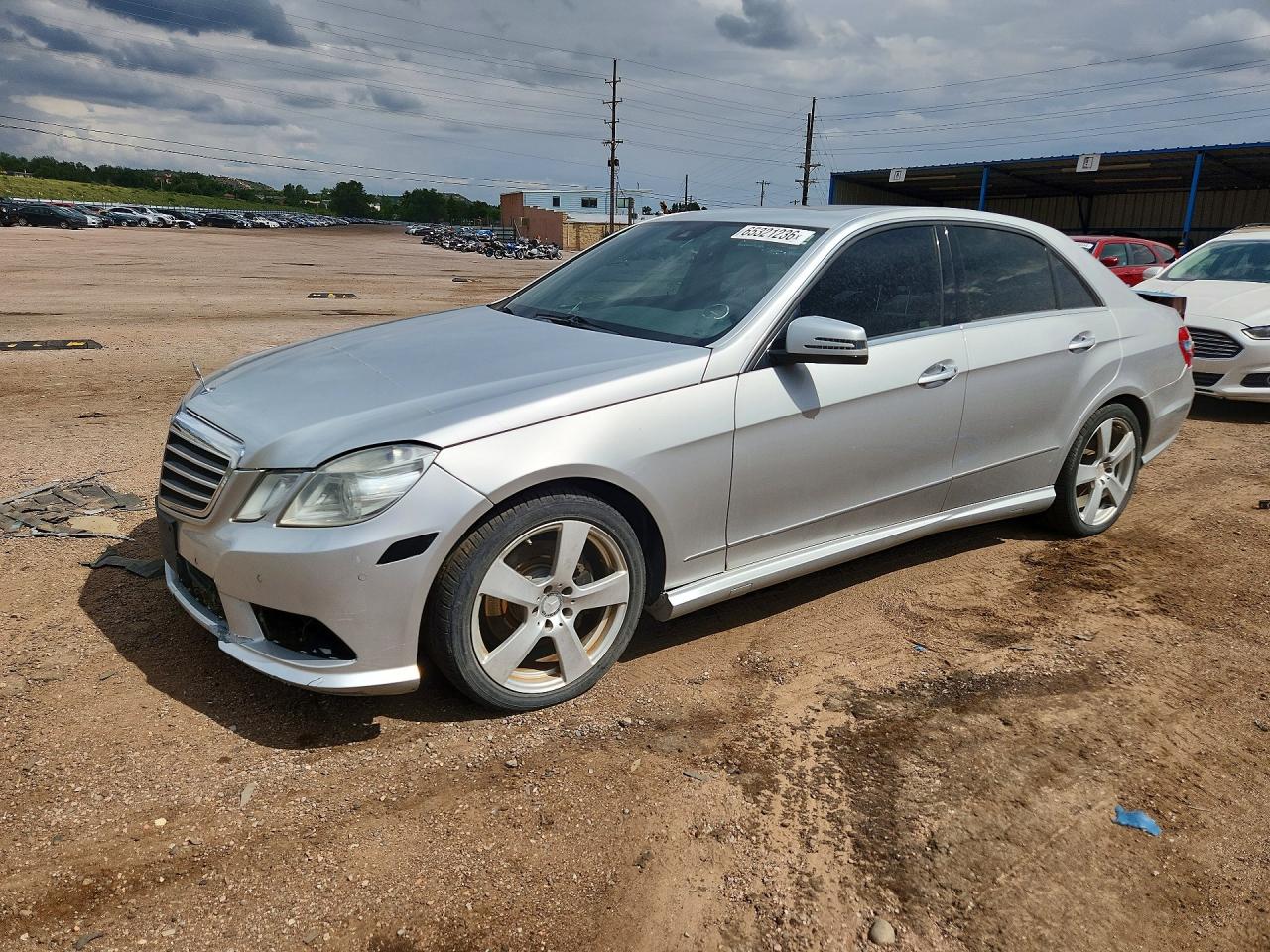 2010 Mercedes-benz E 350 4matic Silver vin: WDDHF8HB3AA252056