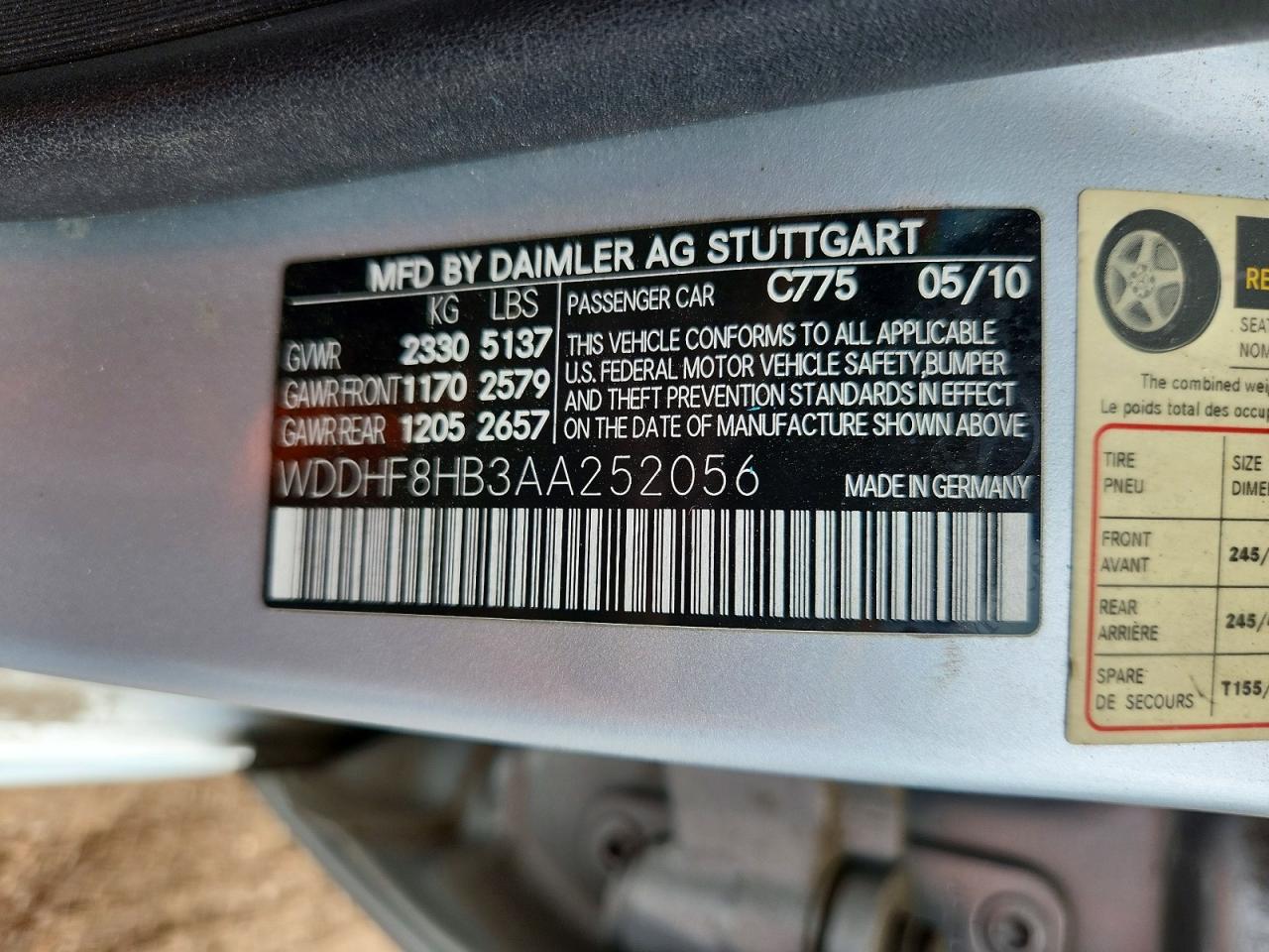 2010 Mercedes-benz E 350 4matic Silver vin: WDDHF8HB3AA252056