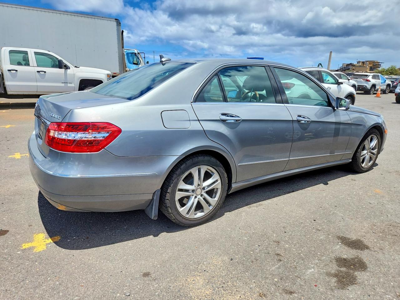 2011 Mercedes-benz E 350 4matic Silver vin: WDDHF8HB3BA304934