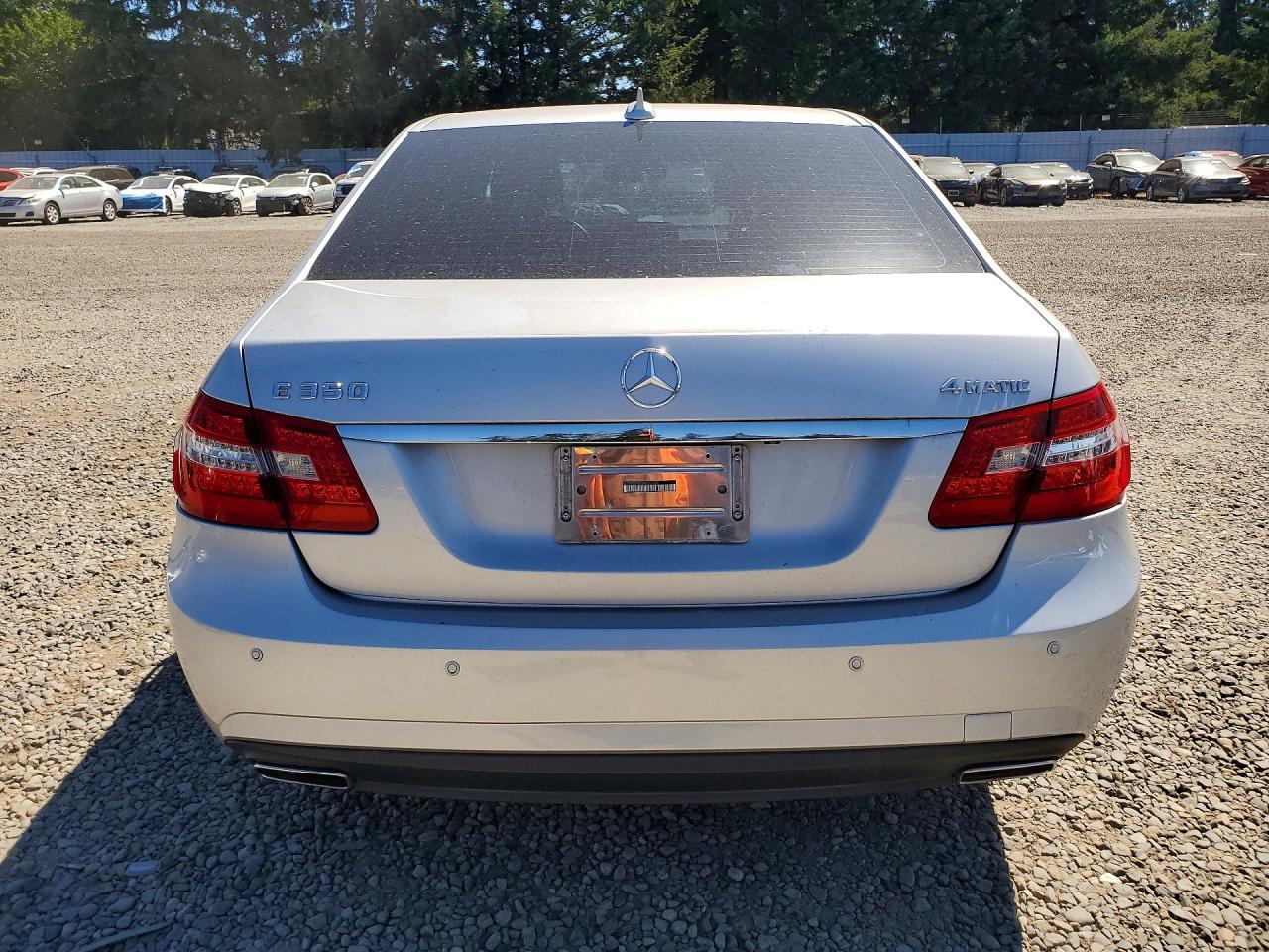 2011 Mercedes-benz E 350 4matic Silver vin: WDDHF8HB3BA359318