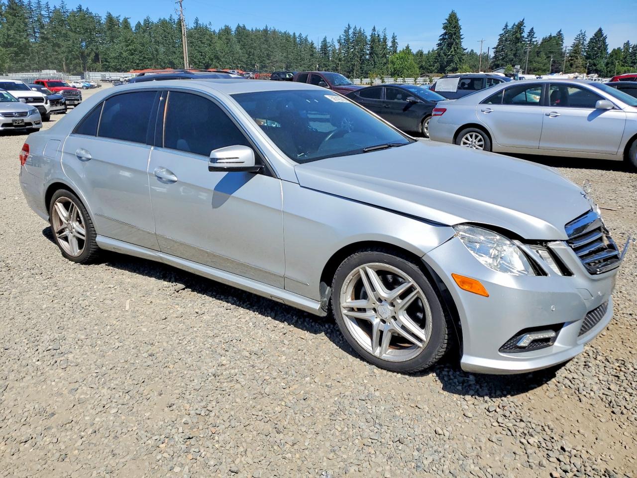 2011 Mercedes-benz E 350 4matic Silver vin: WDDHF8HB3BA359318