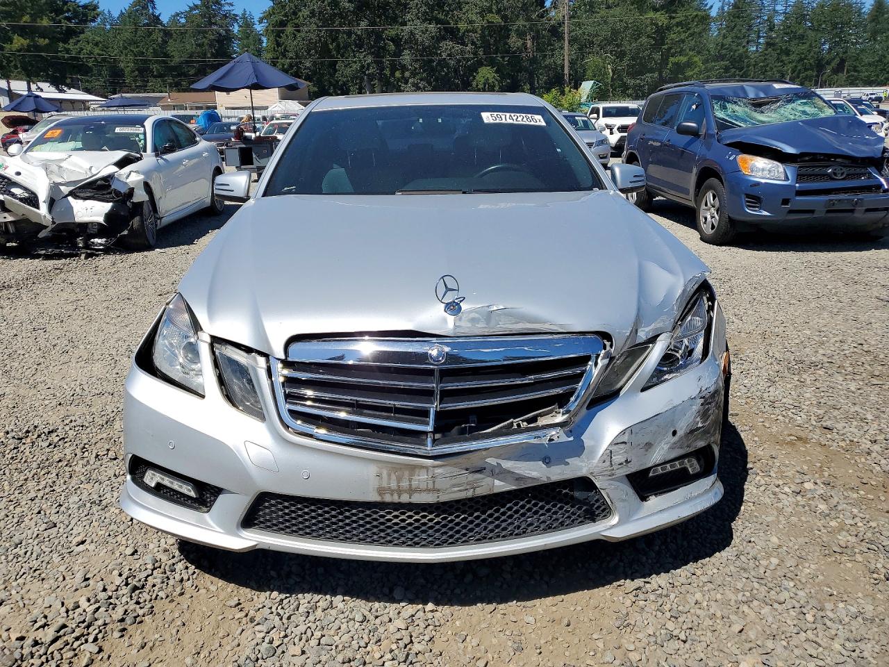 2011 Mercedes-benz E 350 4matic Silver vin: WDDHF8HB3BA359318
