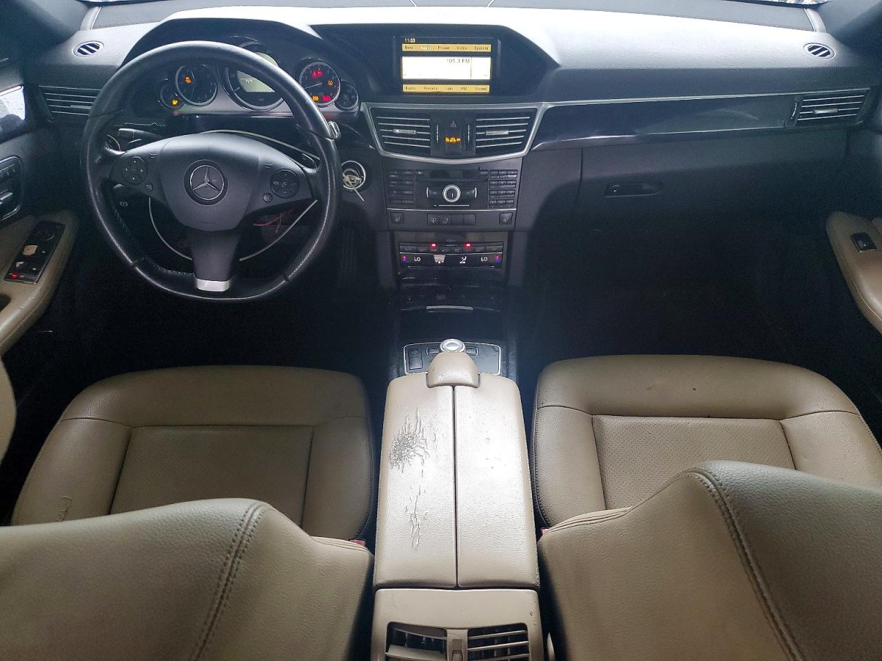 2011 Mercedes-benz E 350 4matic Черный vin: WDDHF8HB3BA375485