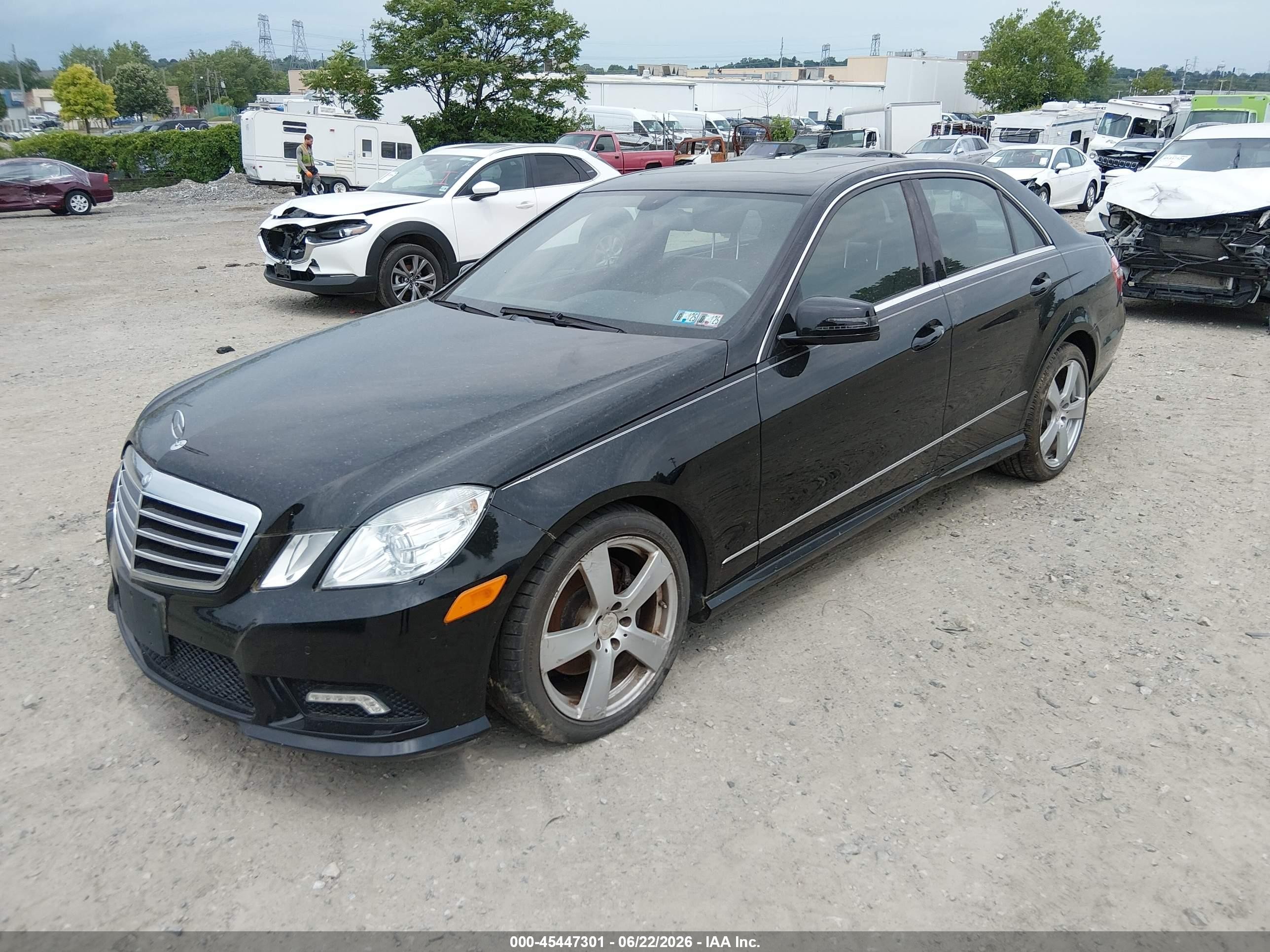 2011 Mercedes-benz E 350 4matic Black vin: WDDHF8HB3BA391959