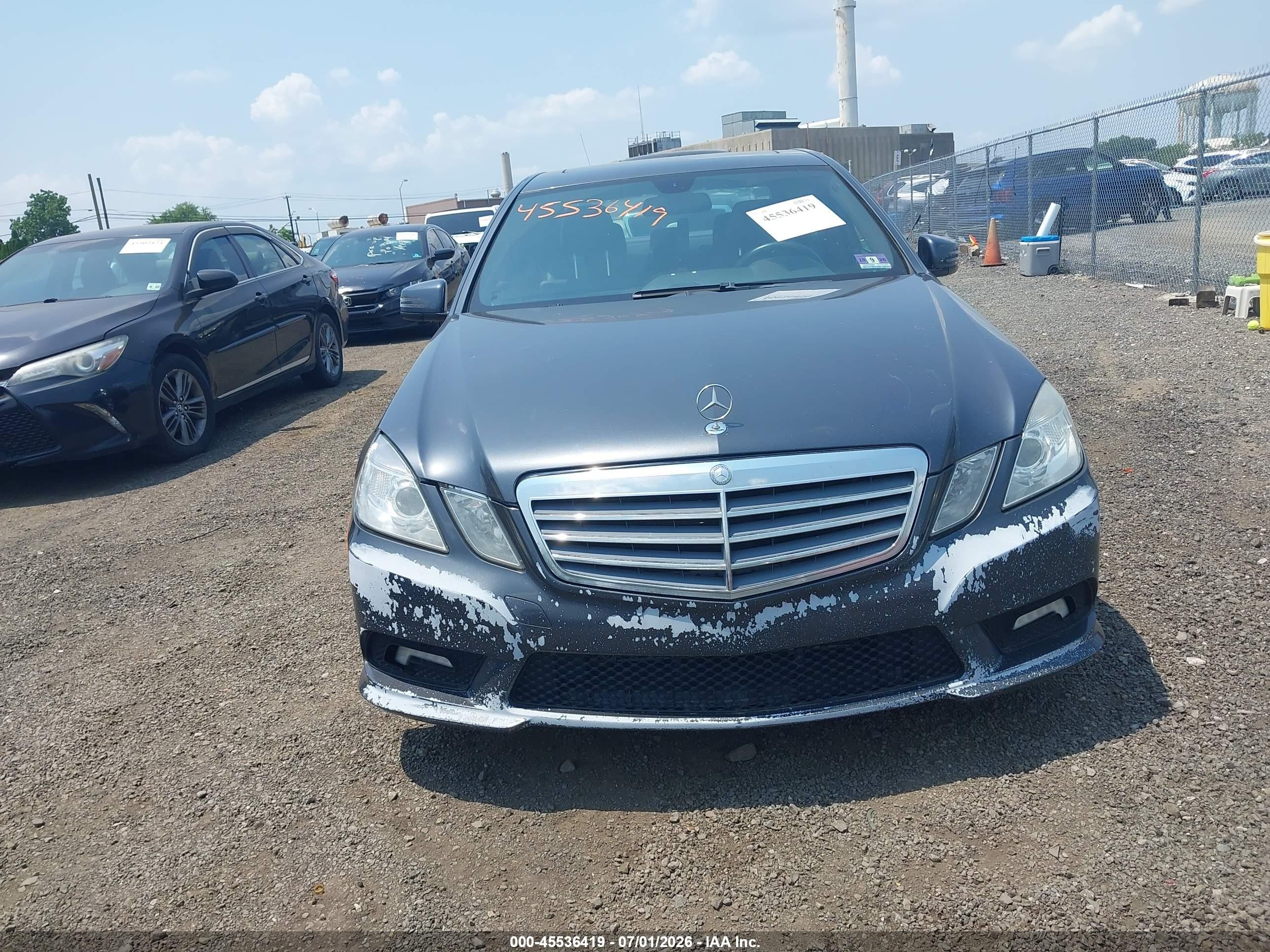 2011 Mercedes-benz E 350 4matic Gray vin: WDDHF8HB3BA447639