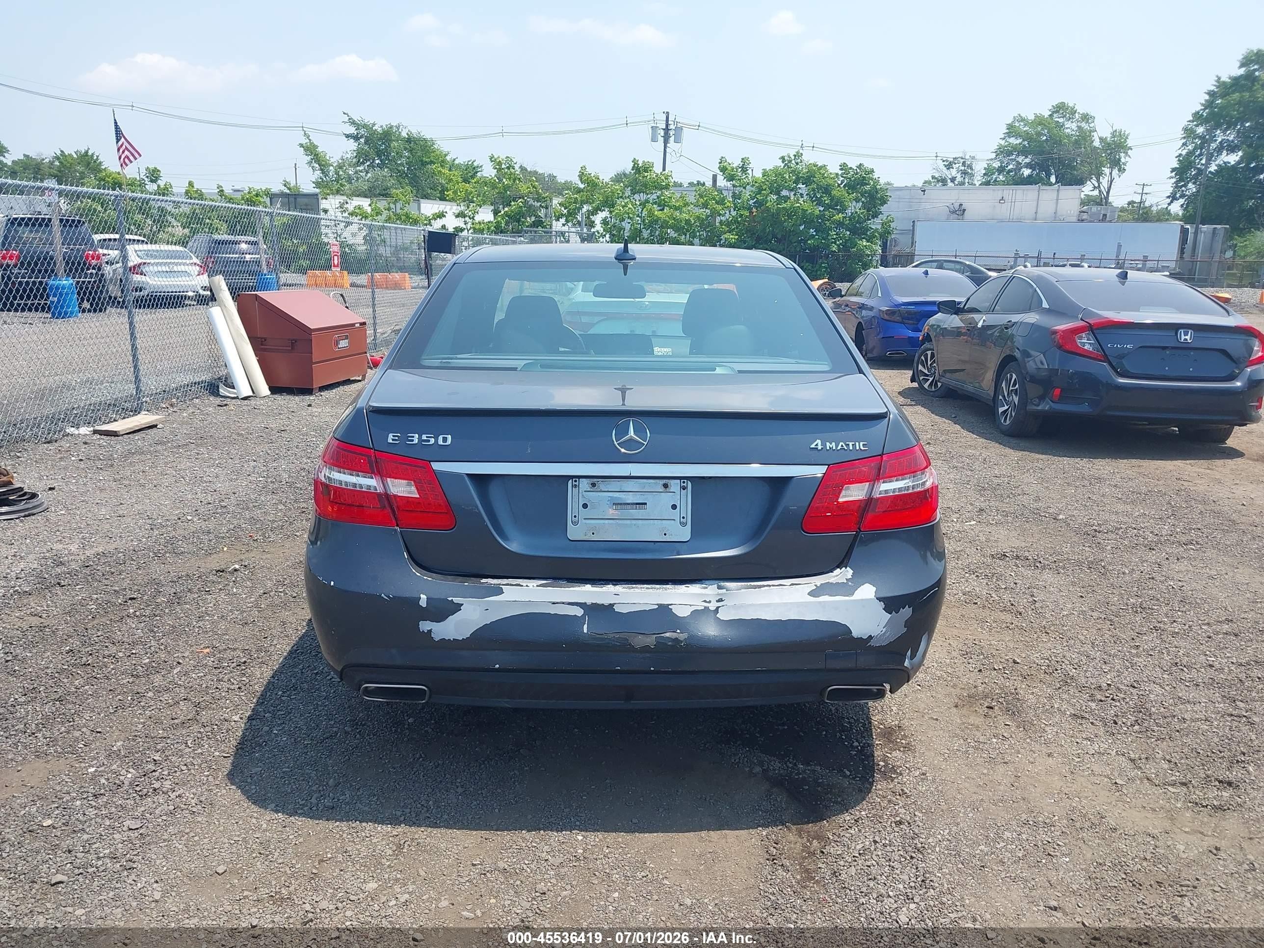 2011 Mercedes-benz E 350 4matic Gray vin: WDDHF8HB3BA447639