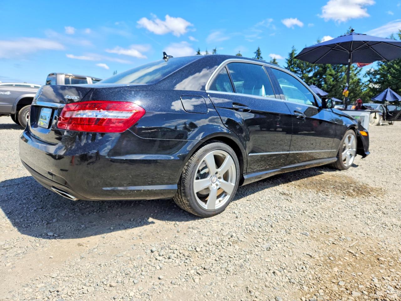 2011 Mercedes-benz E 350 4matic Black vin: WDDHF8HB3BA461248