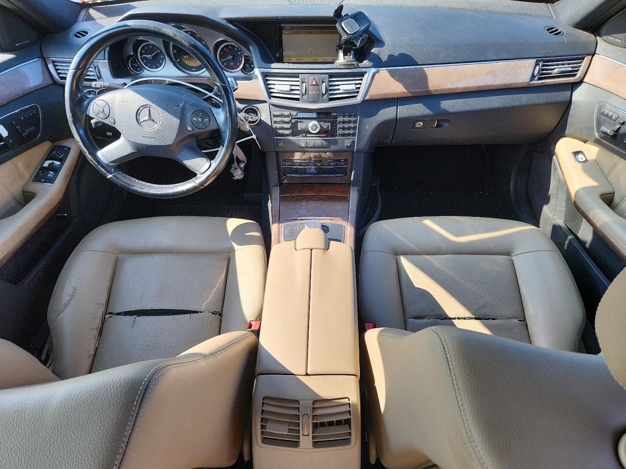 2011 Mercedes-benz E 350 4matic Blue vin: WDDHF8HB3BA484223