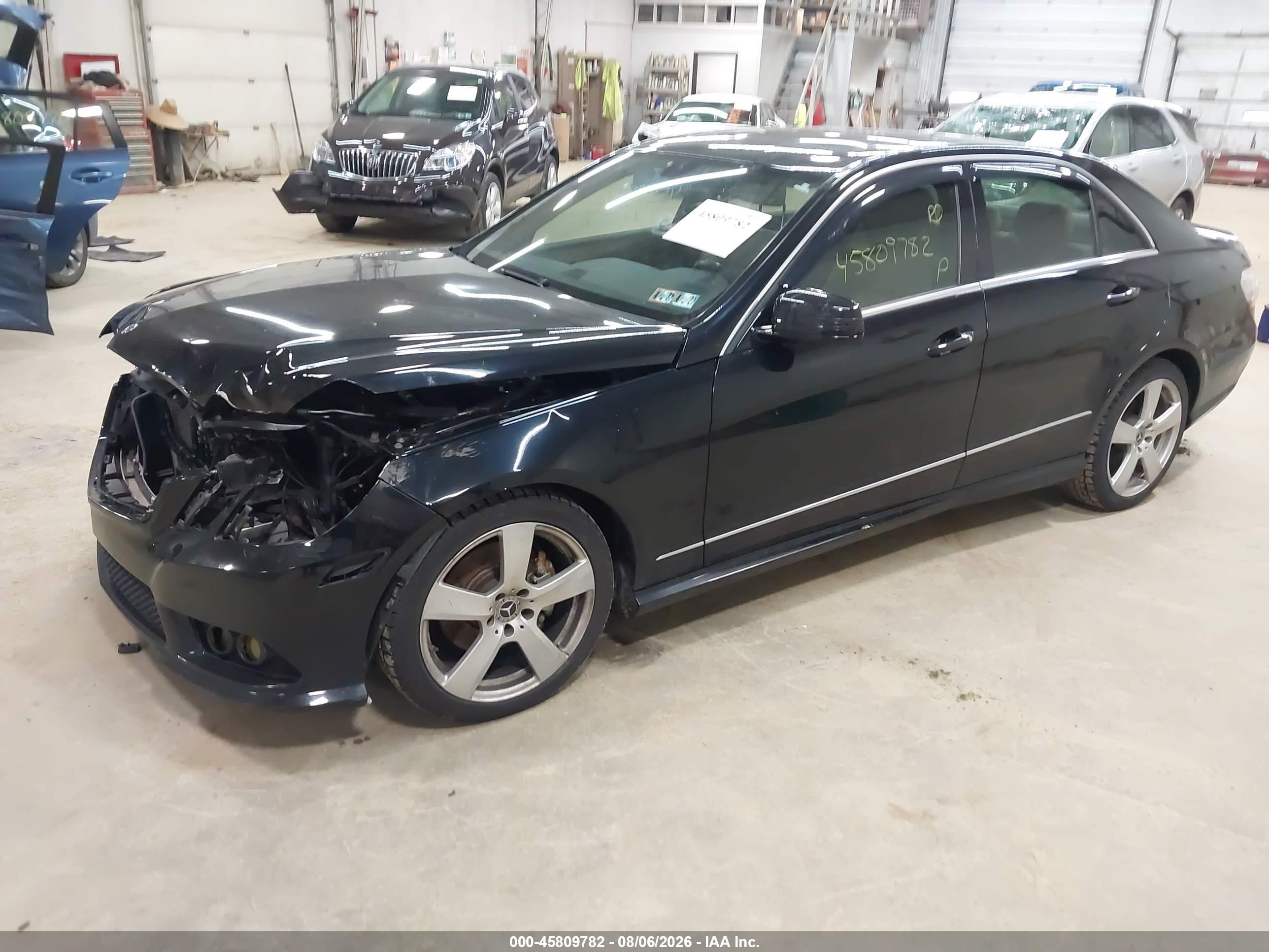2010 Mercedes-benz E 350 4matic Black vin: WDDHF8HB4AA057177