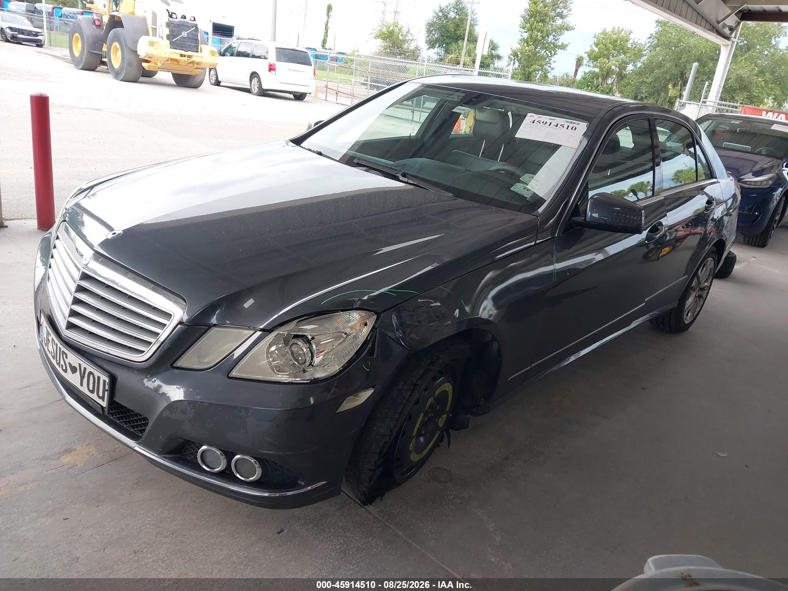 2010 Mercedes-benz E 350 4matic Gray vin: WDDHF8HB4AA074996