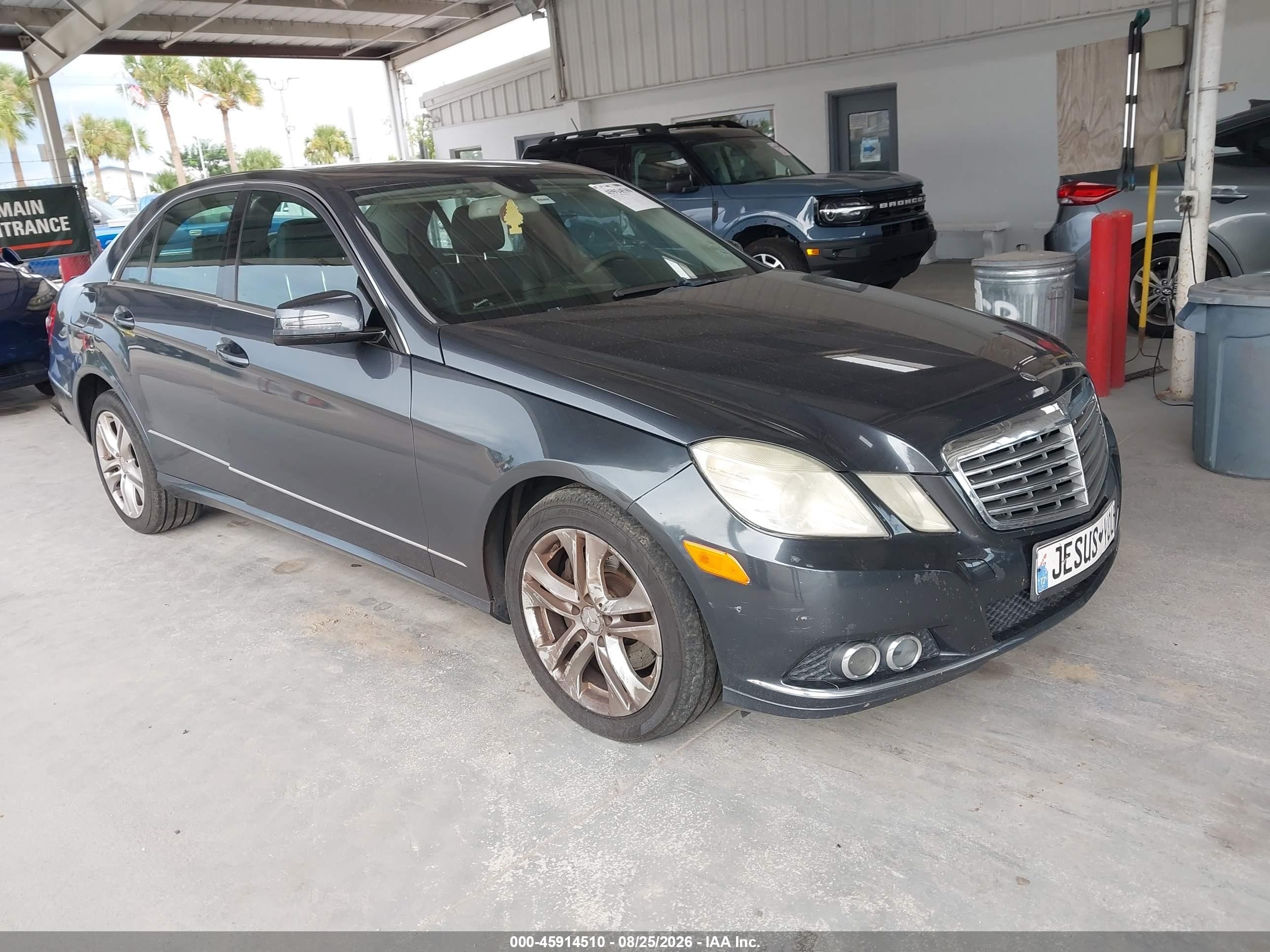 2010 Mercedes-benz E 350 4matic Gray vin: WDDHF8HB4AA074996