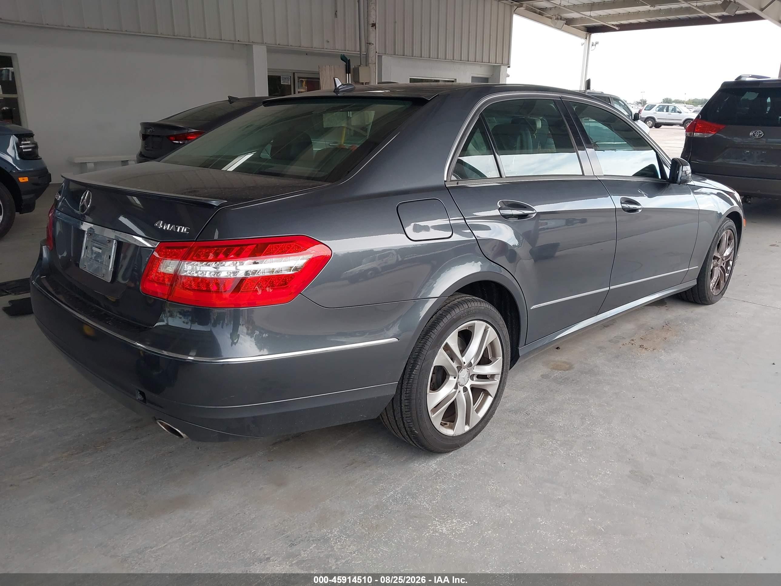2010 Mercedes-benz E 350 4matic Gray vin: WDDHF8HB4AA074996