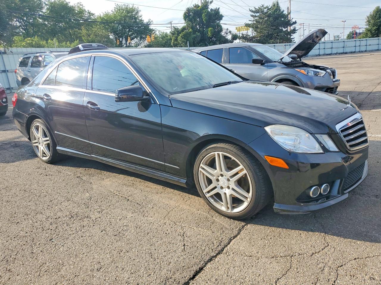 2010 Mercedes-benz E 350 4matic Black vin: WDDHF8HB4AA108385