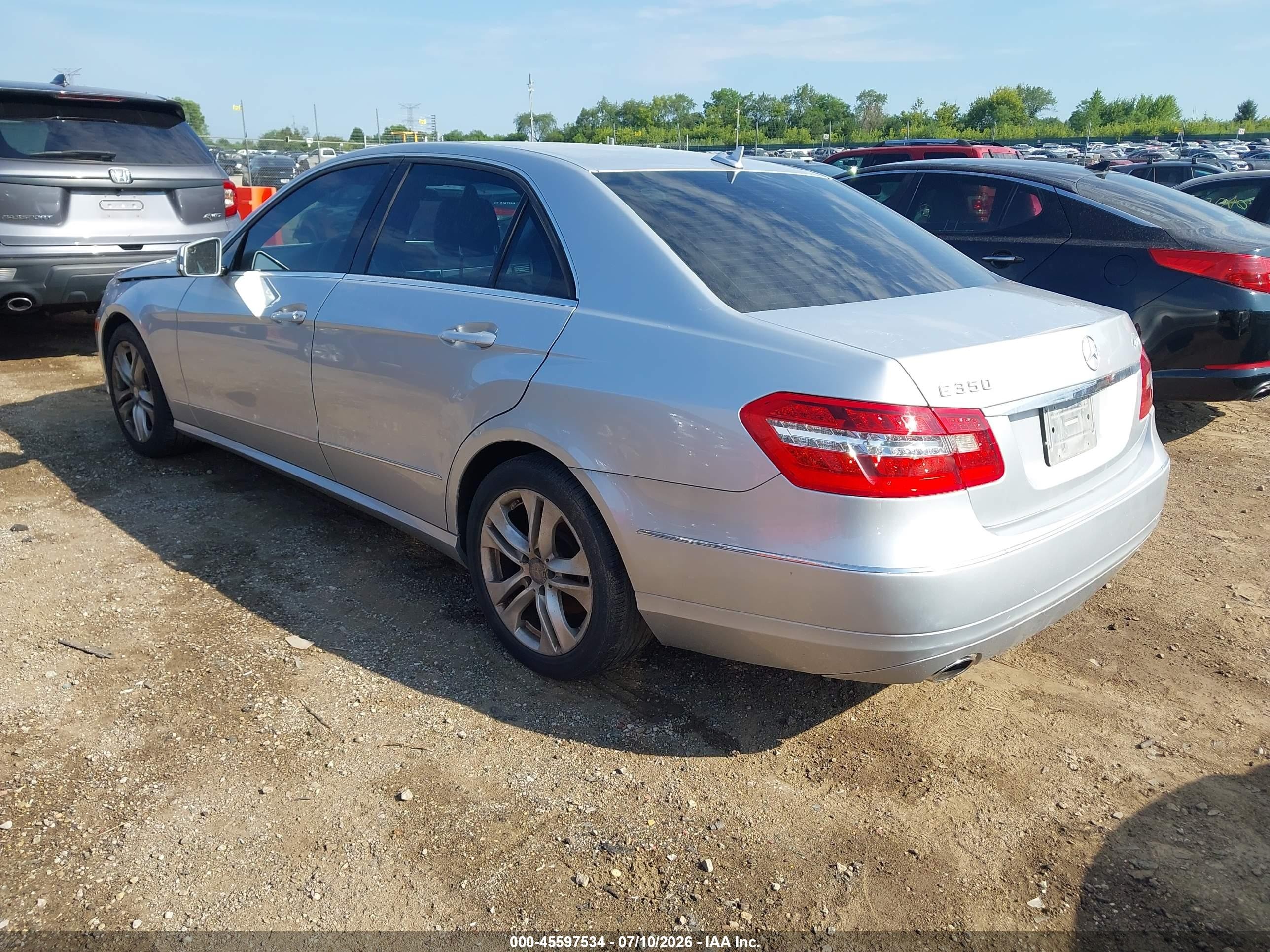 2010 Mercedes-benz E 350 4matic Silver vin: WDDHF8HB4AA246427