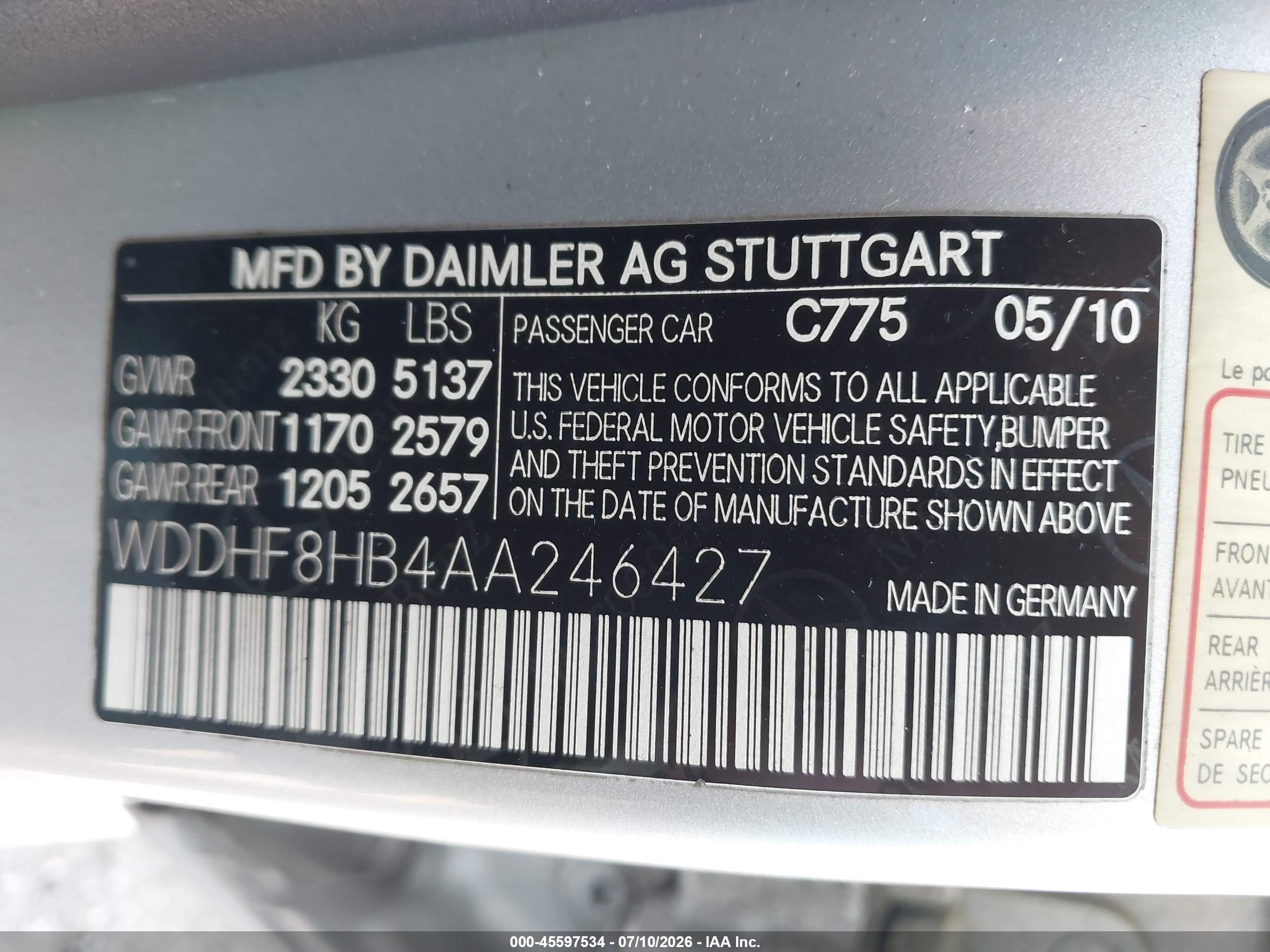 2010 Mercedes-benz E 350 4matic Silver vin: WDDHF8HB4AA246427
