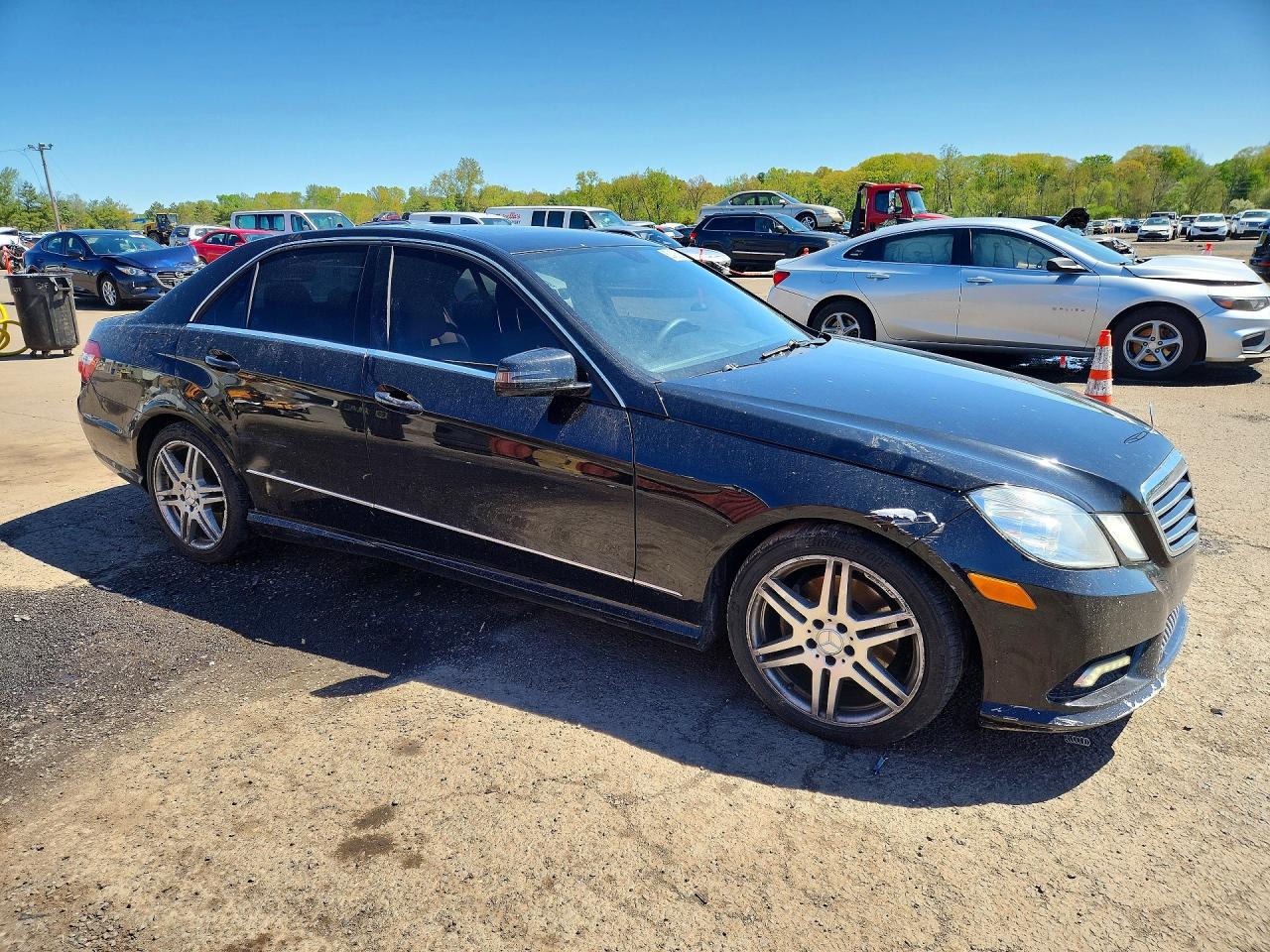 2011 Mercedes-benz E 350 4matic Black vin: WDDHF8HB4BA290252