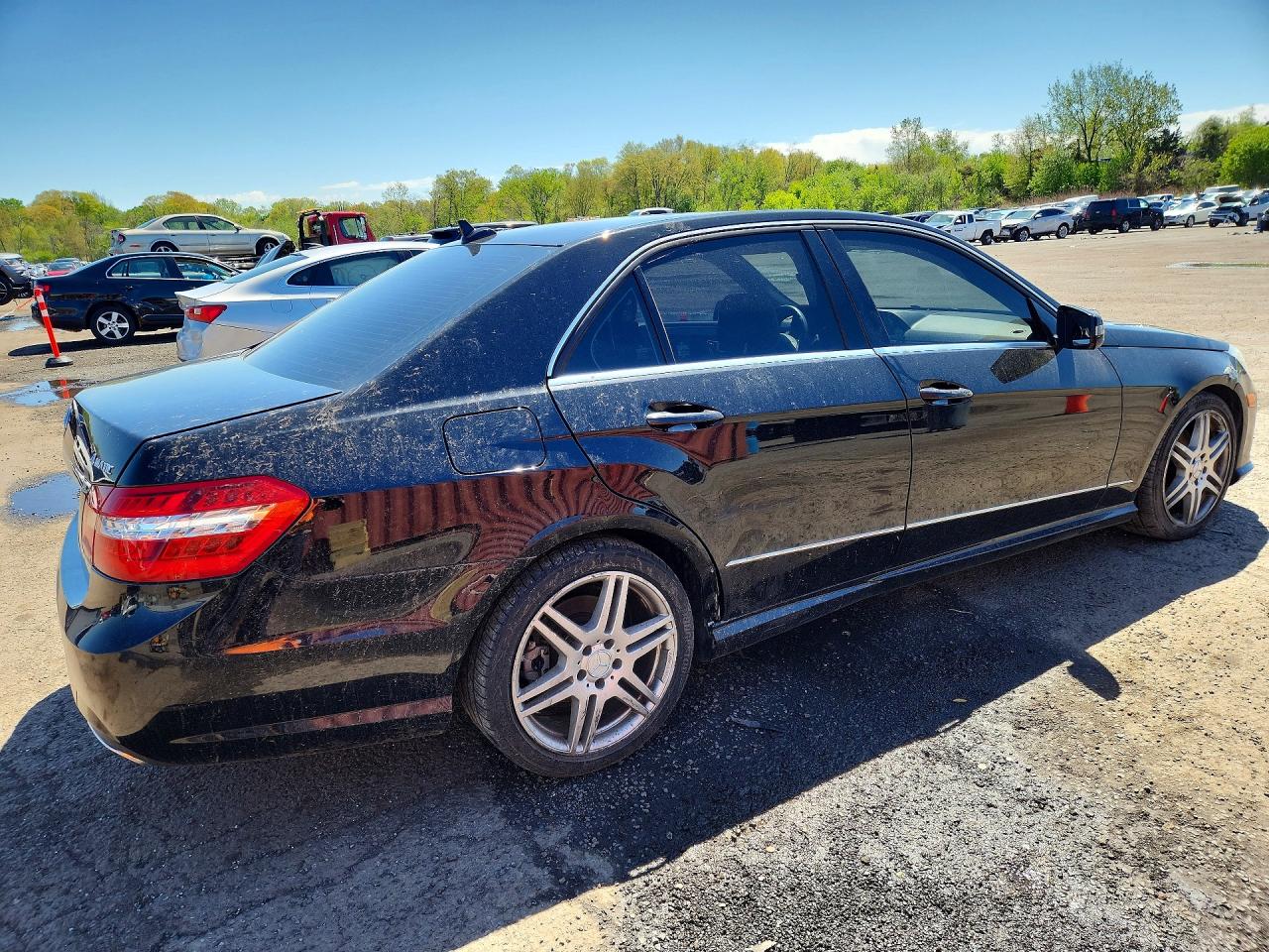 2011 Mercedes-benz E 350 4matic Black vin: WDDHF8HB4BA290252