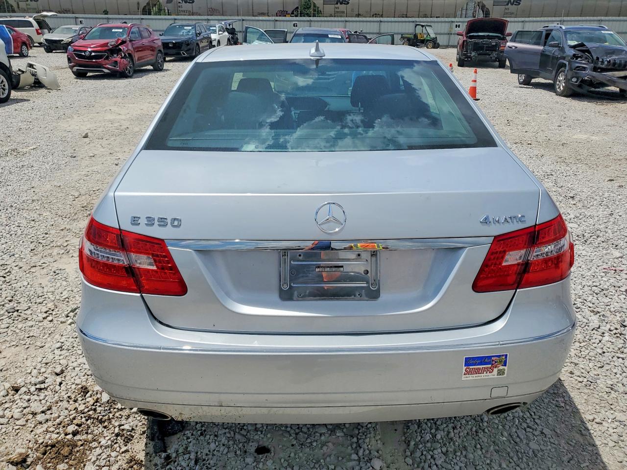 2011 Mercedes-benz E 350 4matic Silver vin: WDDHF8HB4BA294785