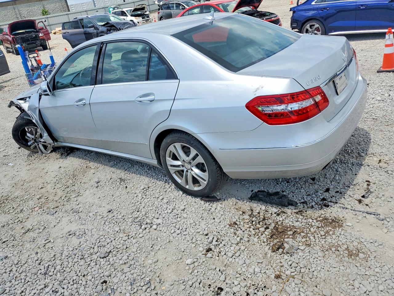 2011 Mercedes-benz E 350 4matic Silver vin: WDDHF8HB4BA294785