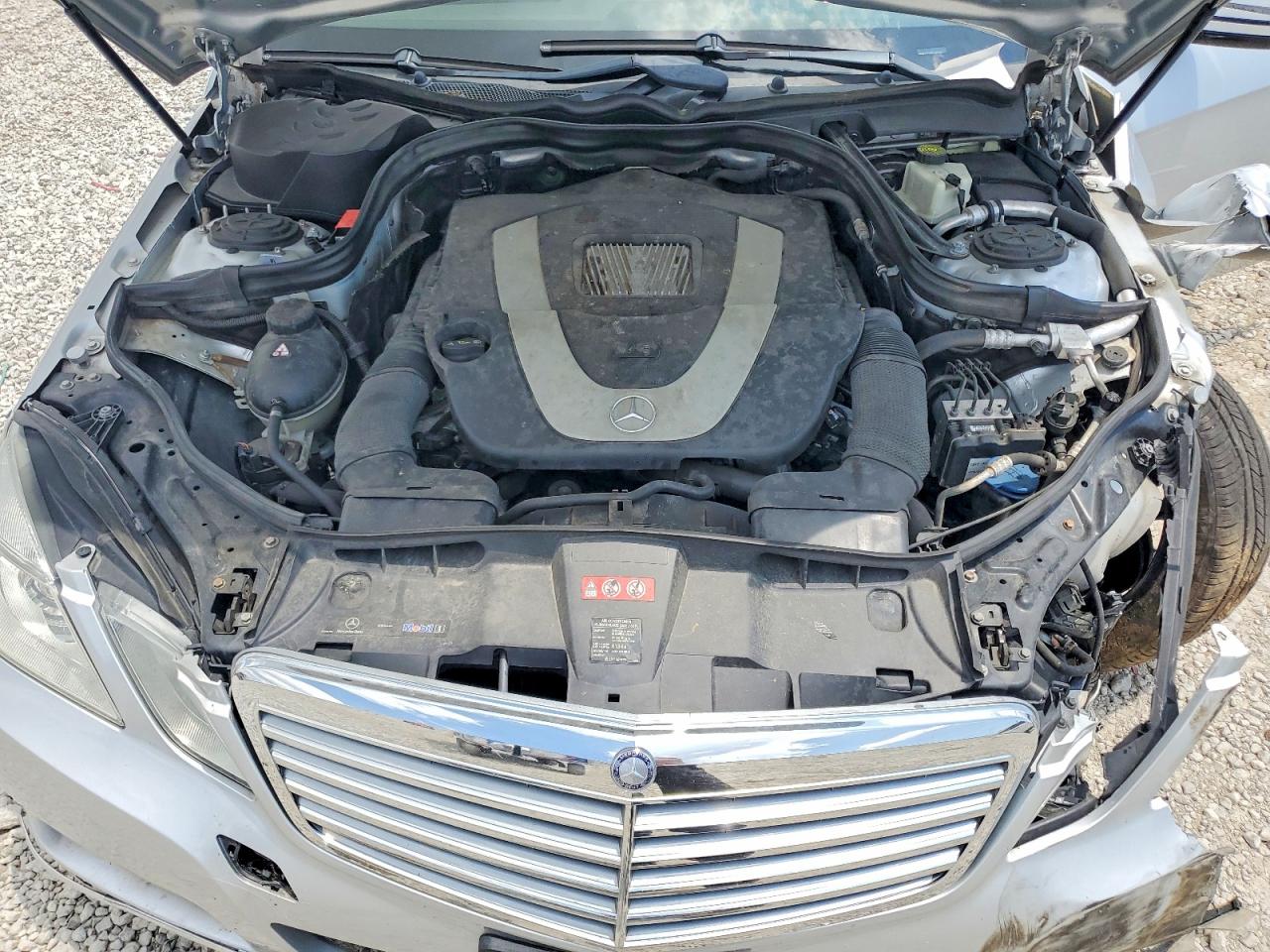 2011 Mercedes-benz E 350 4matic Silver vin: WDDHF8HB4BA294785