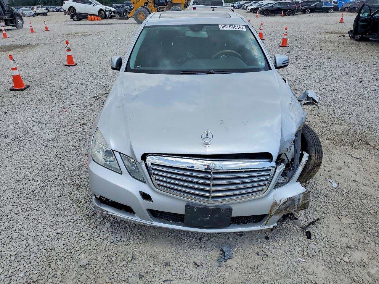 2011 Mercedes-benz E 350 4matic Silver vin: WDDHF8HB4BA294785
