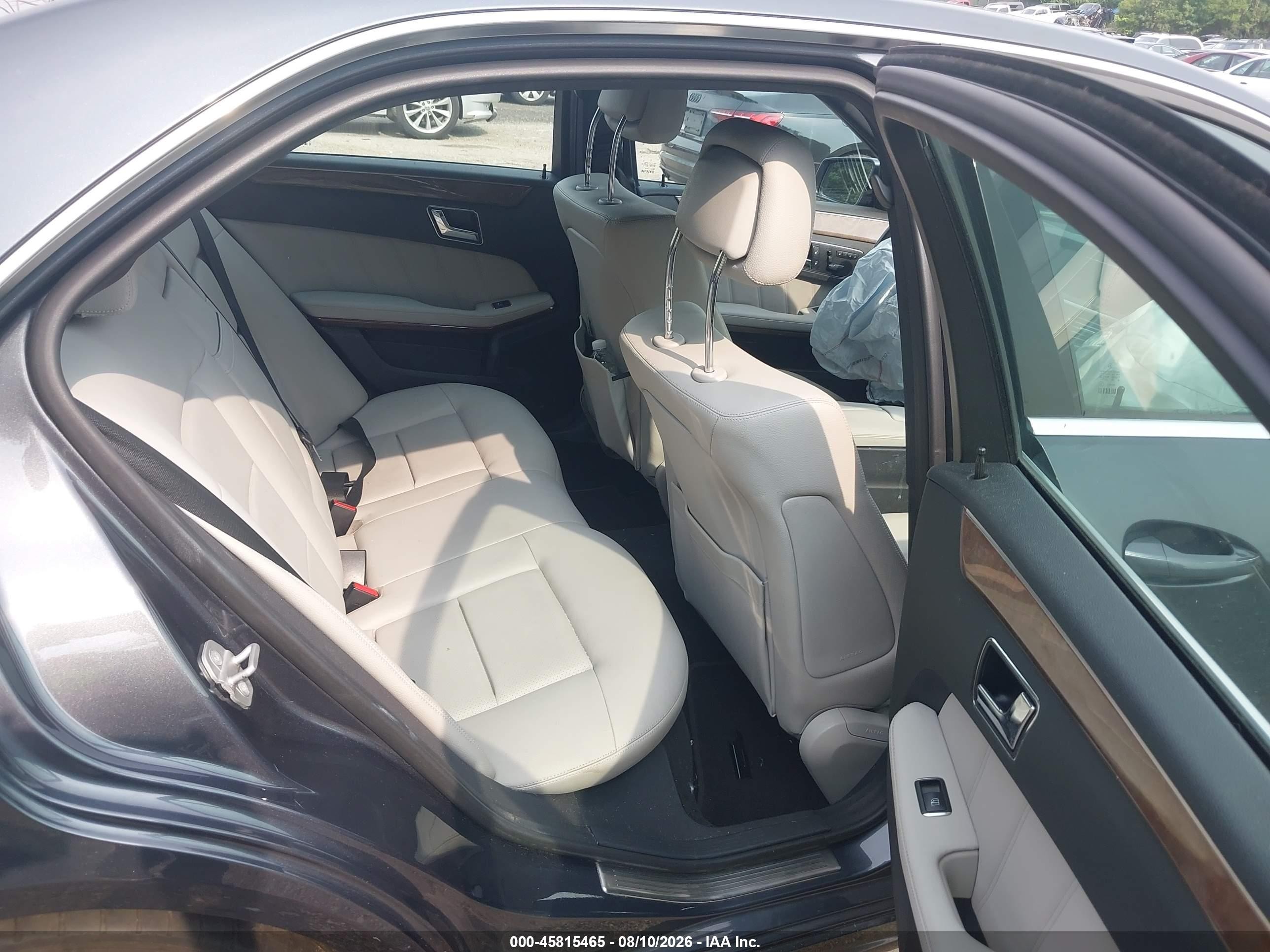 2011 Mercedes-benz E 350 4matic Gray vin: WDDHF8HB4BA308782