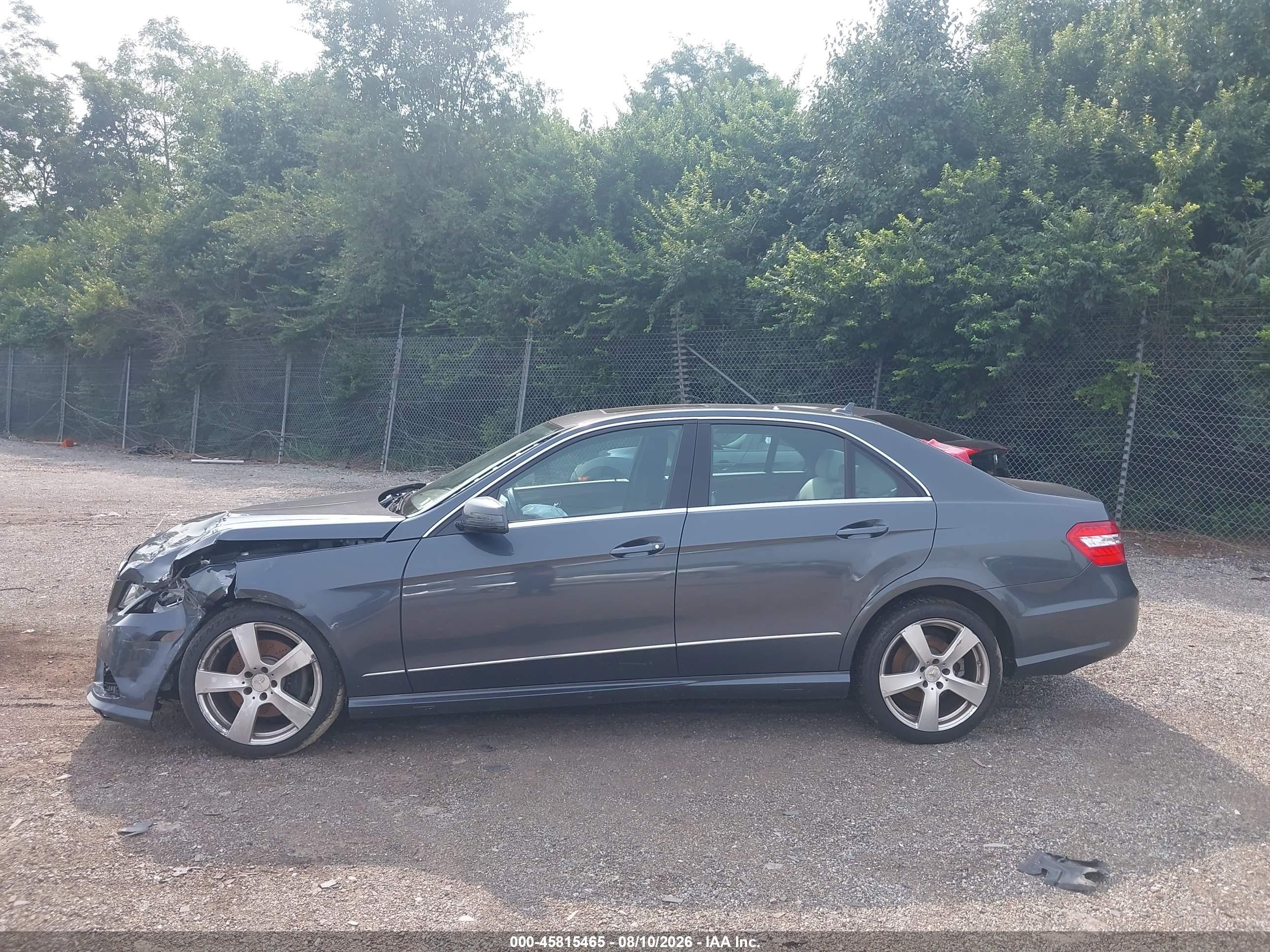 2011 Mercedes-benz E 350 4matic Gray vin: WDDHF8HB4BA308782