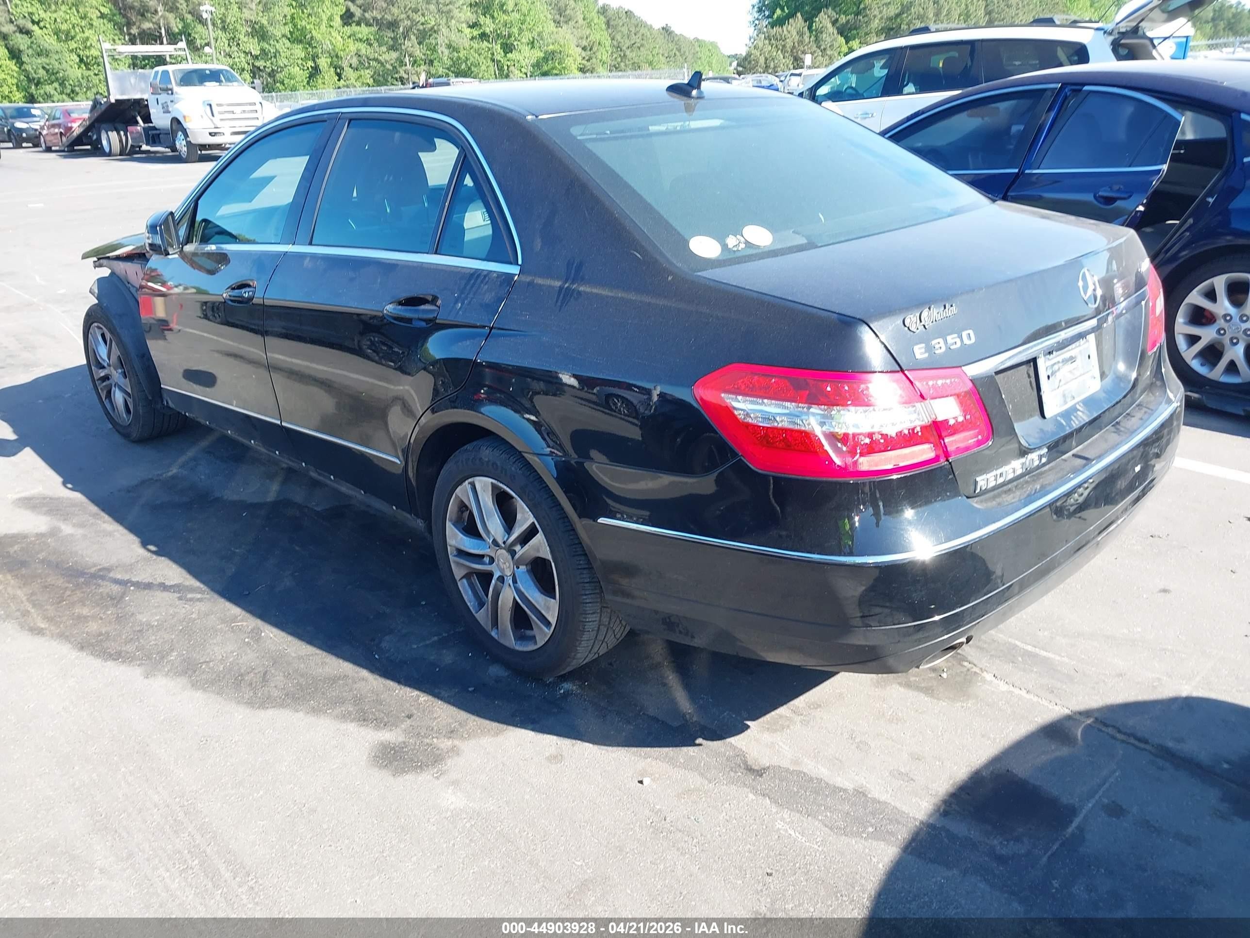 2011 Mercedes-benz E 350 4matic Black vin: WDDHF8HB4BA363801