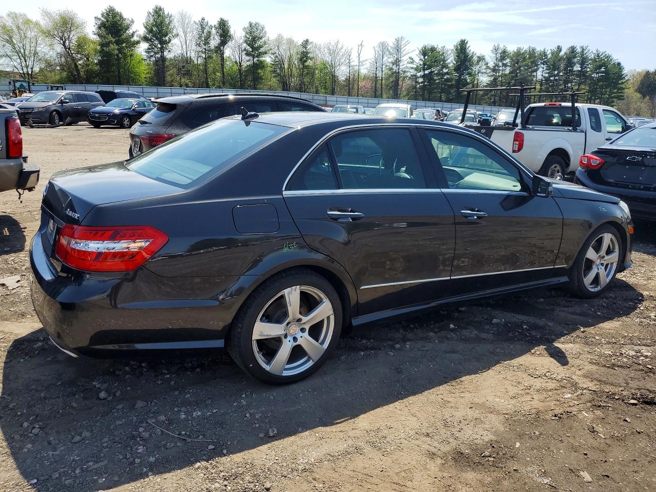 2011 Mercedes-benz E 350 4matic Черный vin: WDDHF8HB4BA389900