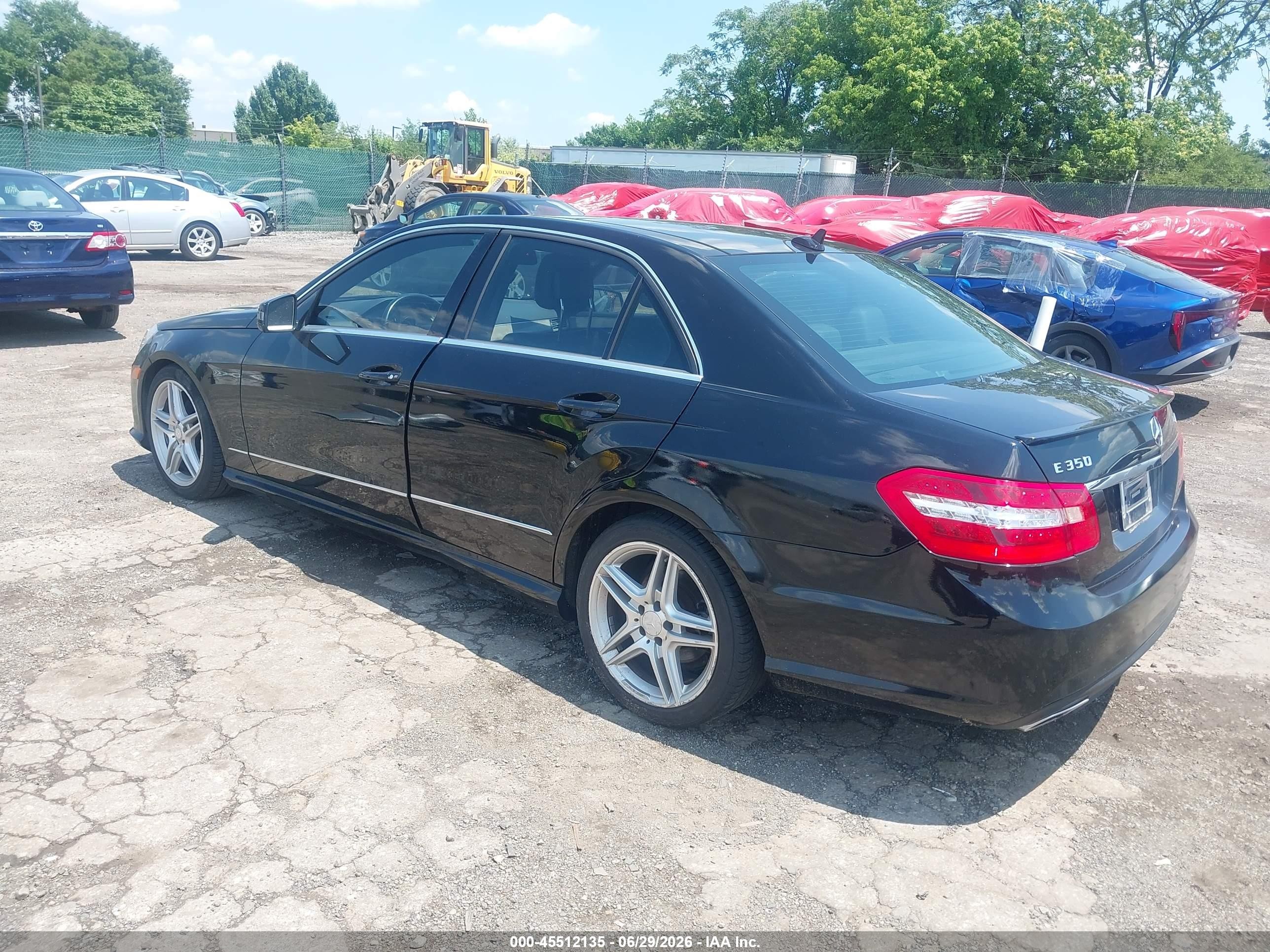 2011 Mercedes-benz E 350 4matic Black vin: WDDHF8HB4BA413192