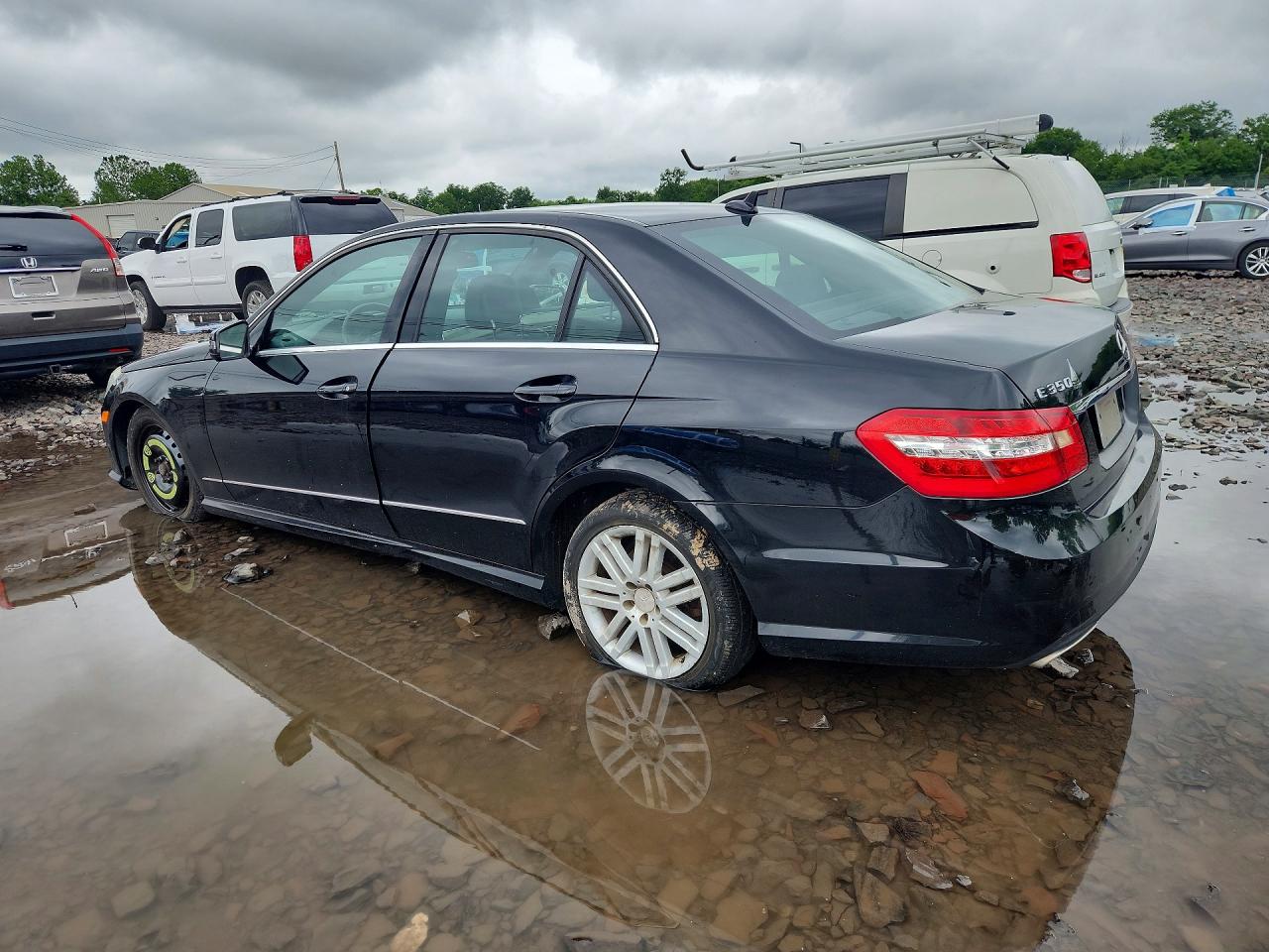 2011 Mercedes-benz E 350 4matic Black vin: WDDHF8HB4BA429554