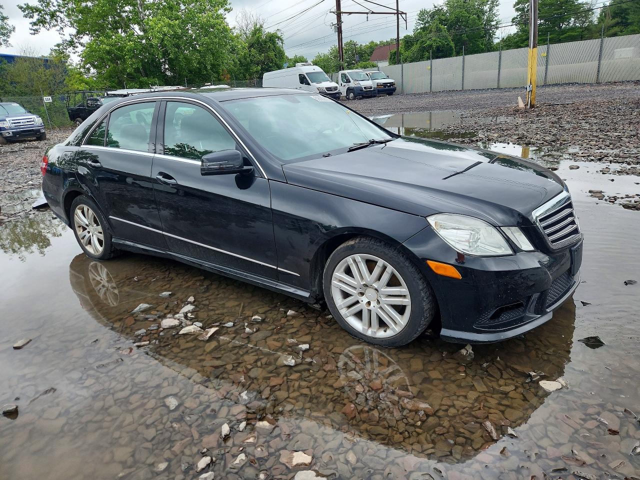 2011 Mercedes-benz E 350 4matic Black vin: WDDHF8HB4BA429554