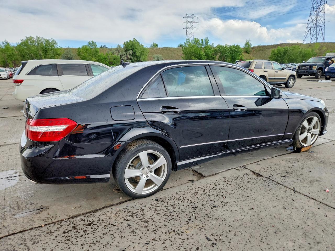 2010 Mercedes-benz E 350 4matic Black vin: WDDHF8HB5AA118570